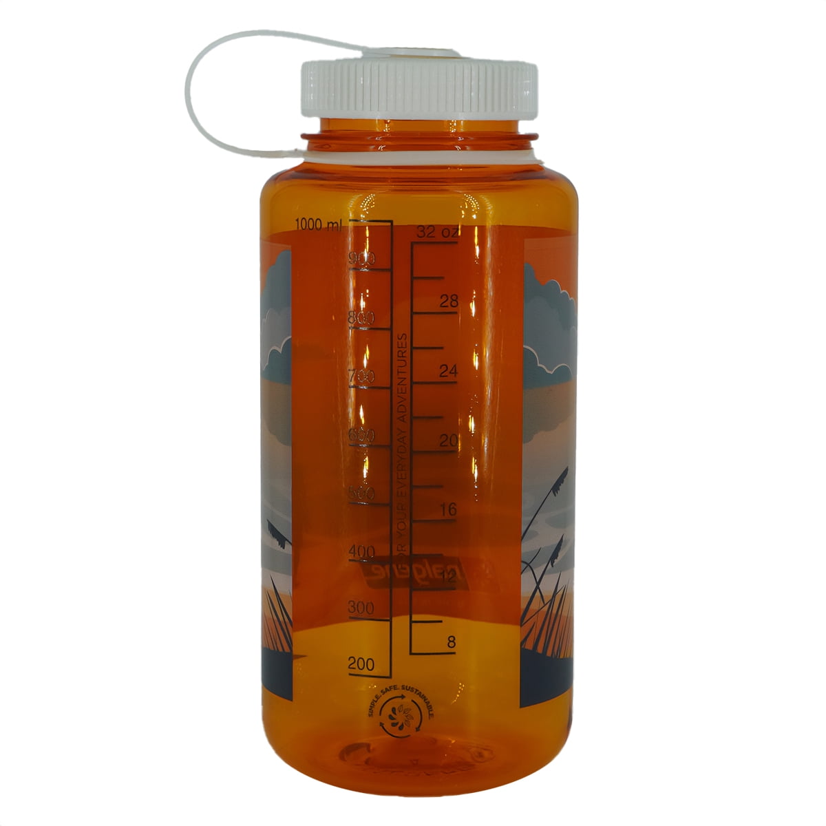 Nalgene Sustain 32 oz. Wide Mouth Water Bottle - Indigo EAHD