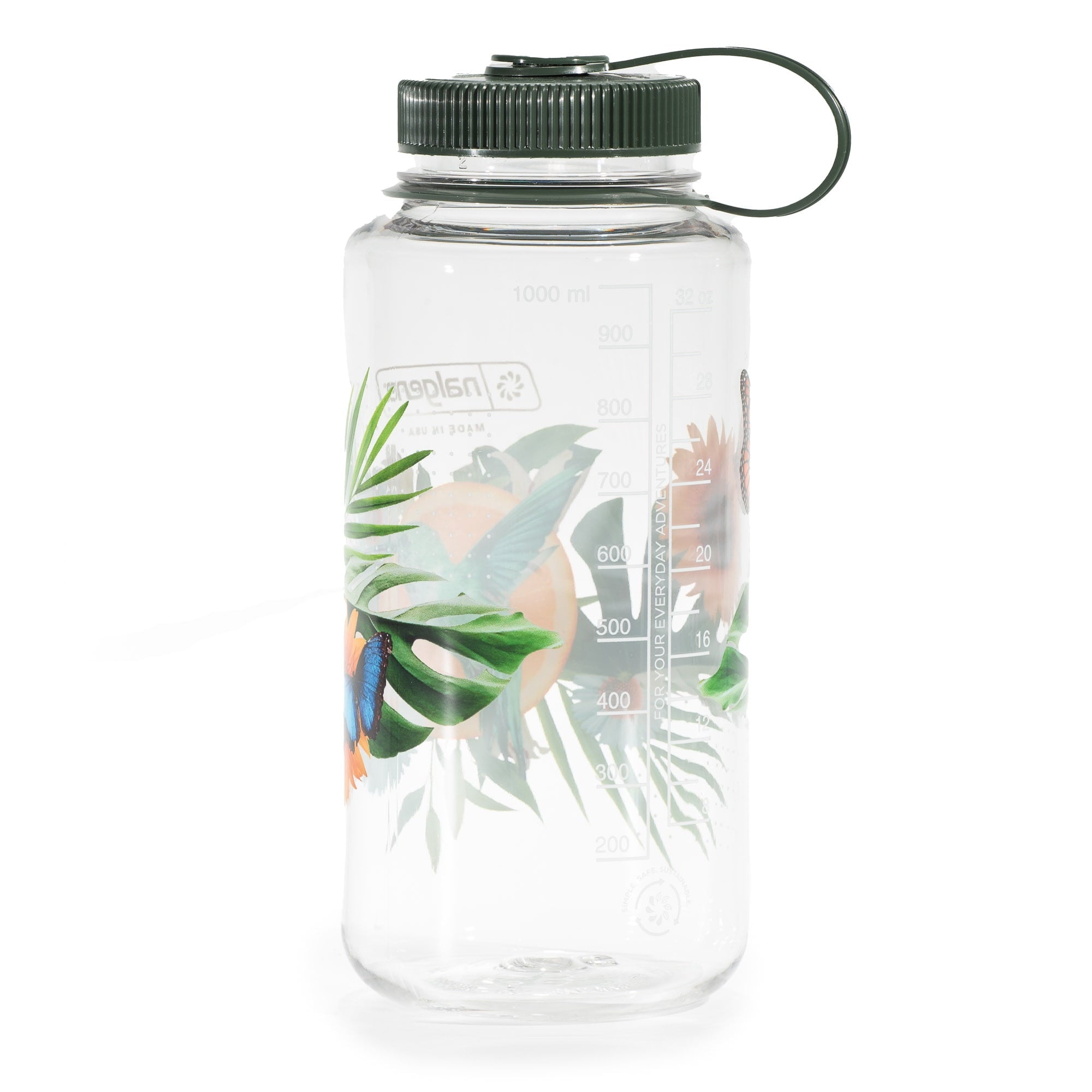 Nalgene Sustain 32 oz. Wide Mouth Water Bottle - Indigo EAHD