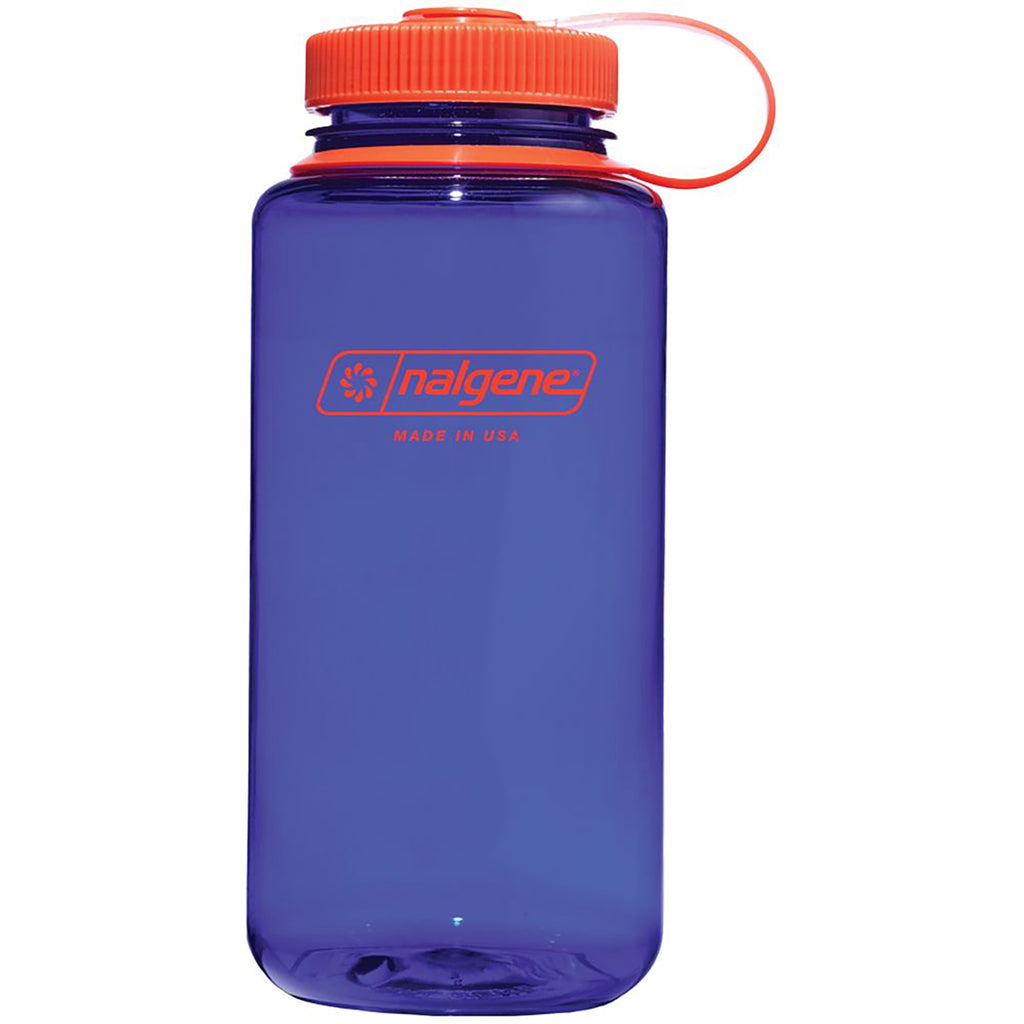 Nalgene Sustain 32 oz. Wide Mouth Water Bottle - Indigo EAHD