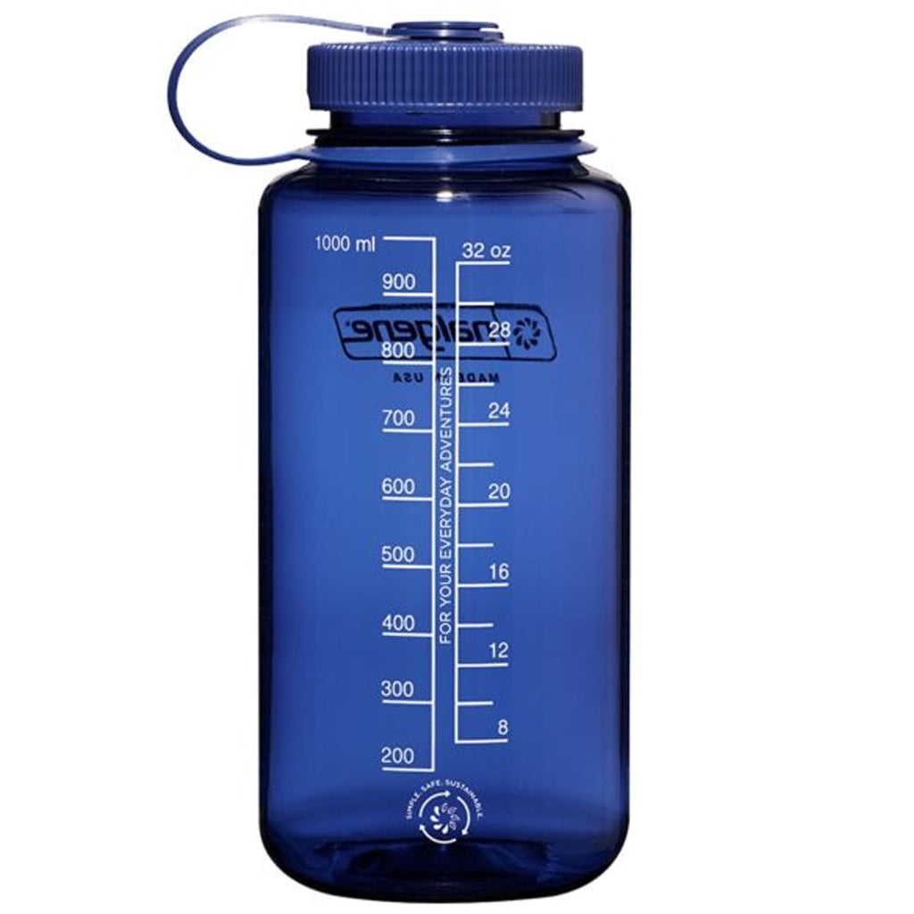 Nalgene Sustain 32 oz. Wide Mouth Water Bottle - Indigo EAHD