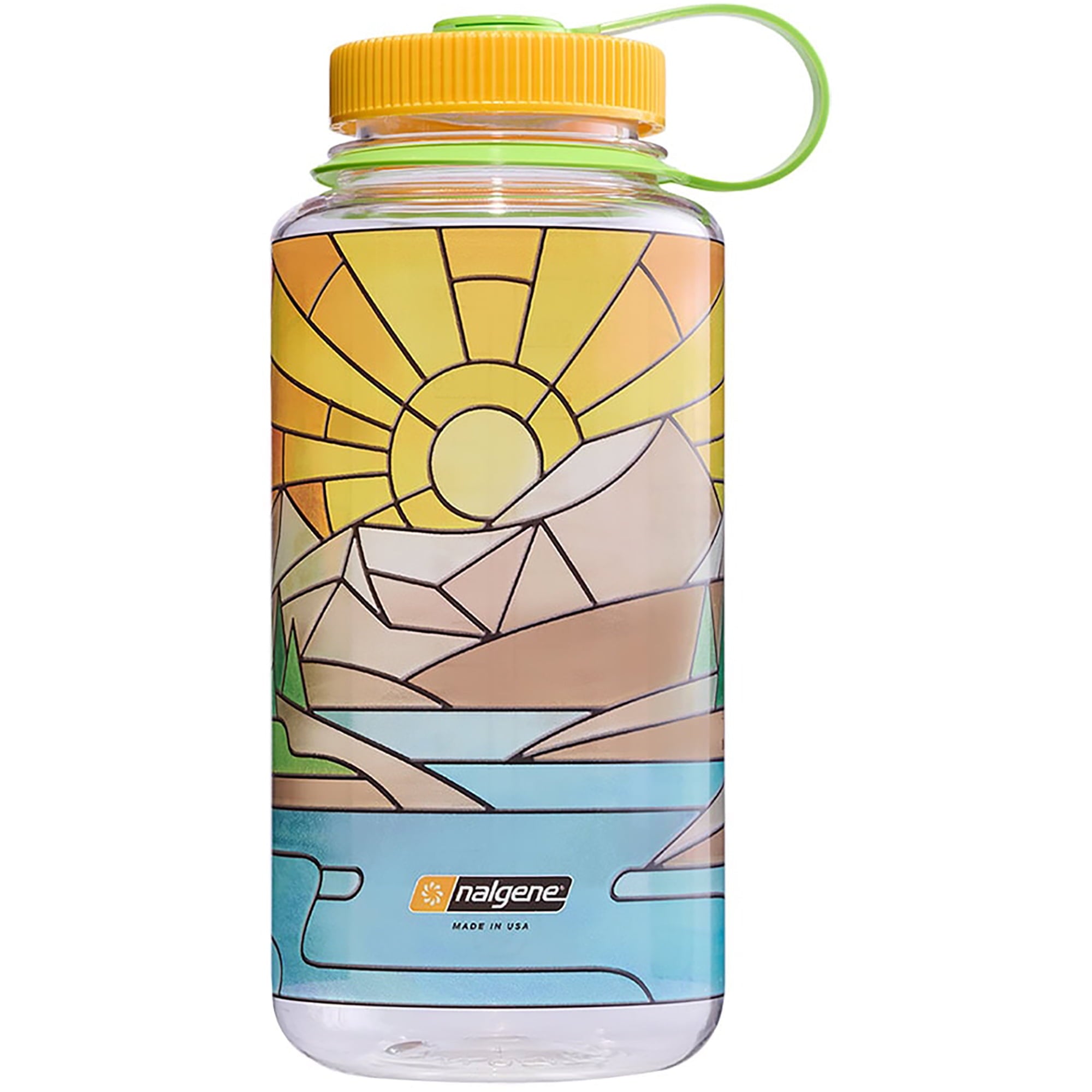 Nalgene Sustain 32 oz. Wide Mouth Water Bottle - Indigo EAHD