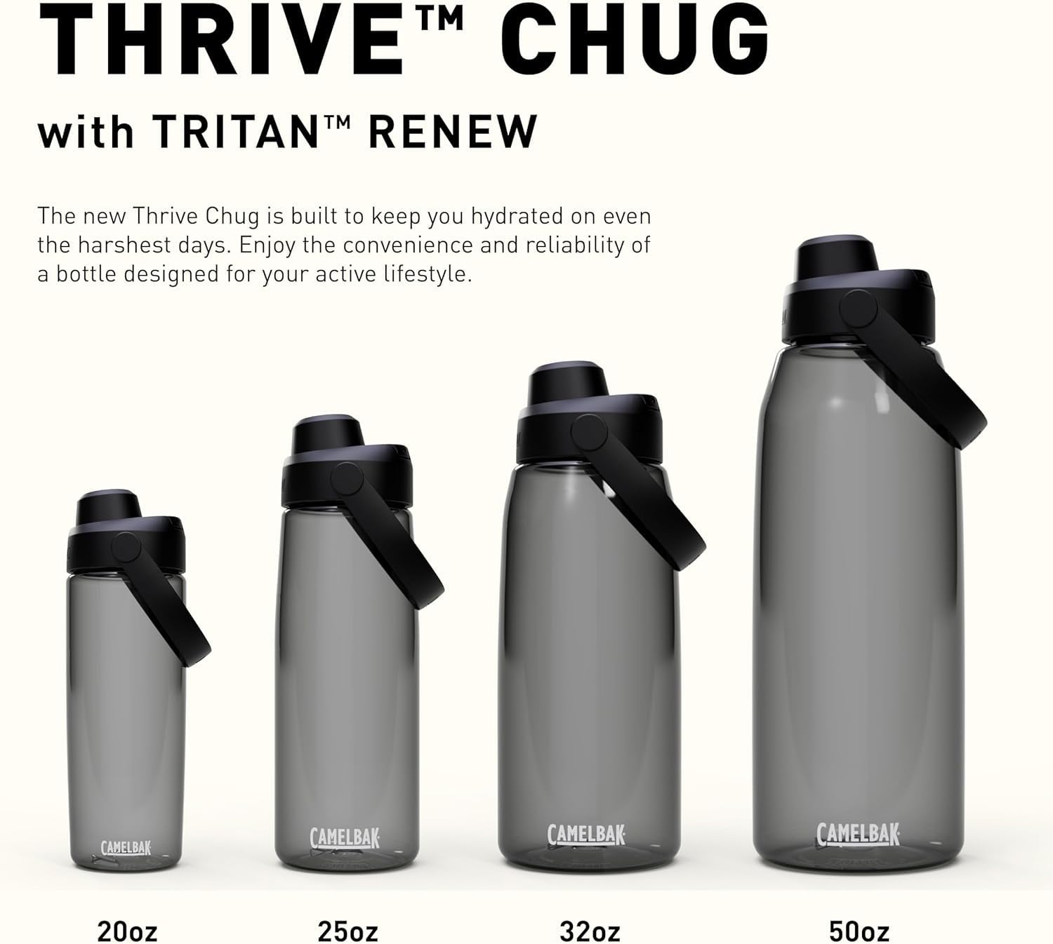 Camelbak Thrive Chug 25oz Water Bottle, Forest Green 63I4