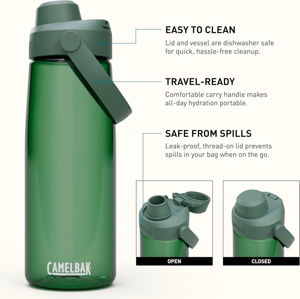 Camelbak Thrive Chug 25oz Water Bottle, Forest Green 63I4