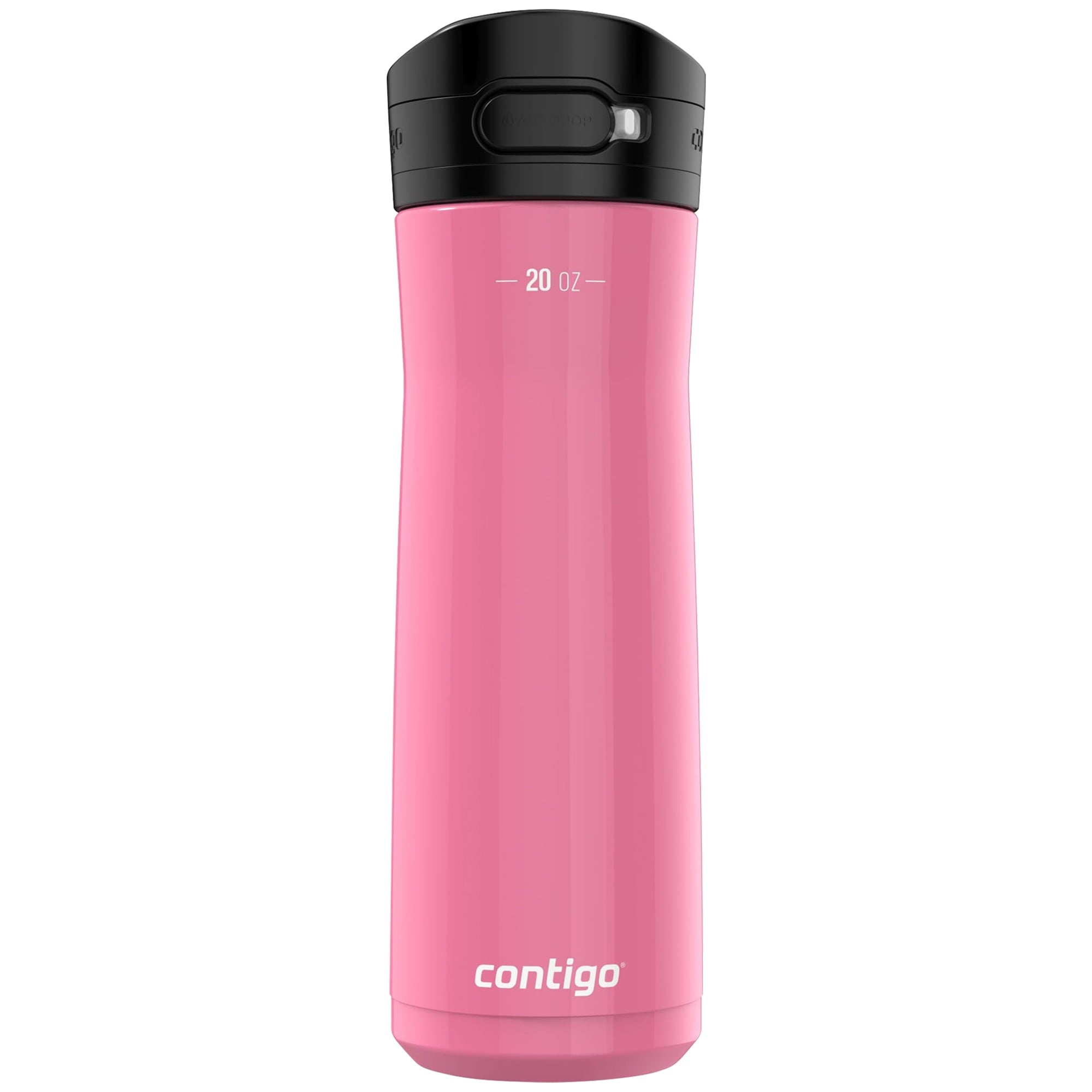 Contigo Jackson Chill 2.0 Stainless Steel Water Bottle with AUTOPOP Lid, 20 Ounces, Azalea HDSU