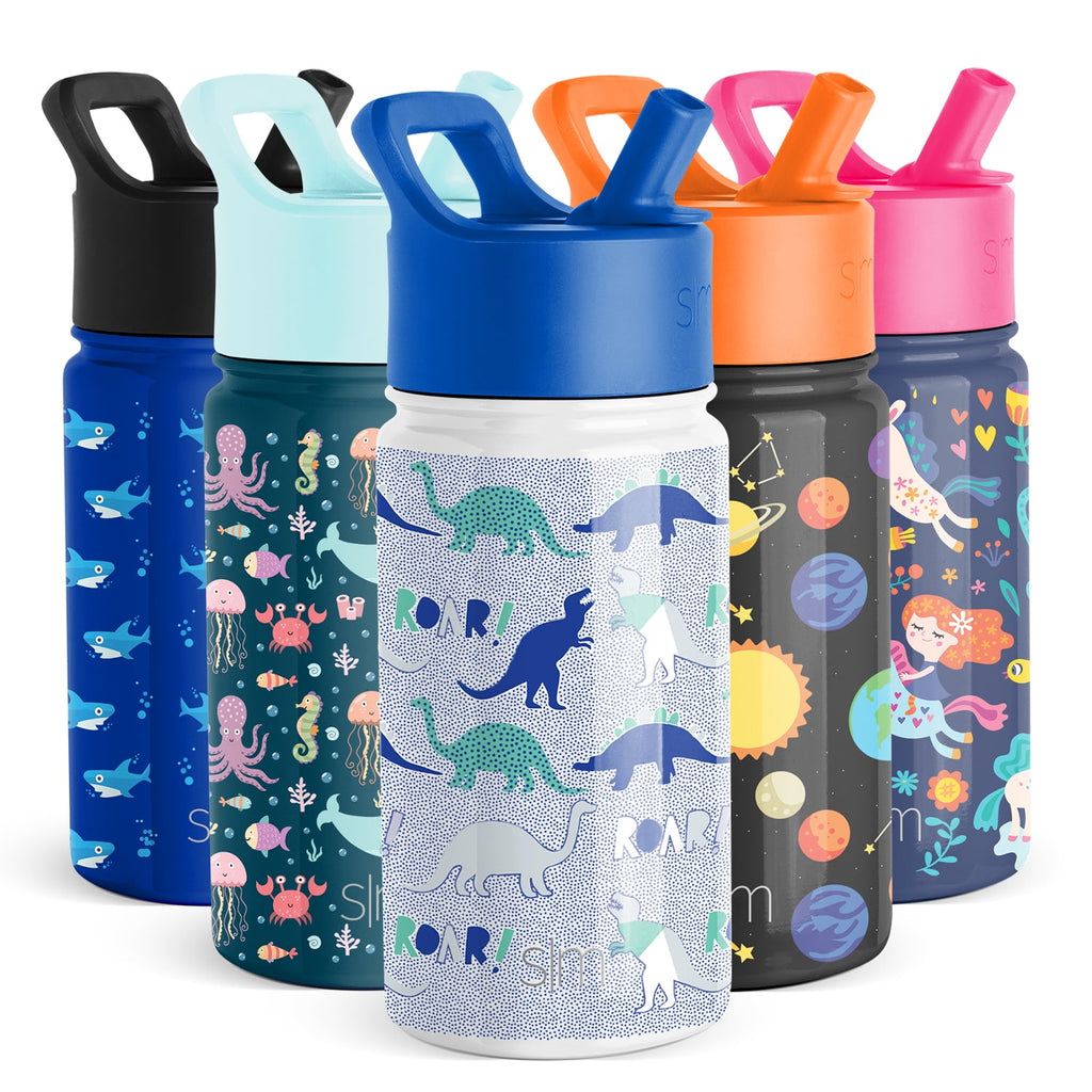 Simple Modern Summit Water Bottle Straw Lid Vacuum Insulated Stainless Steel Bottle | 14 fl oz 1R7Q