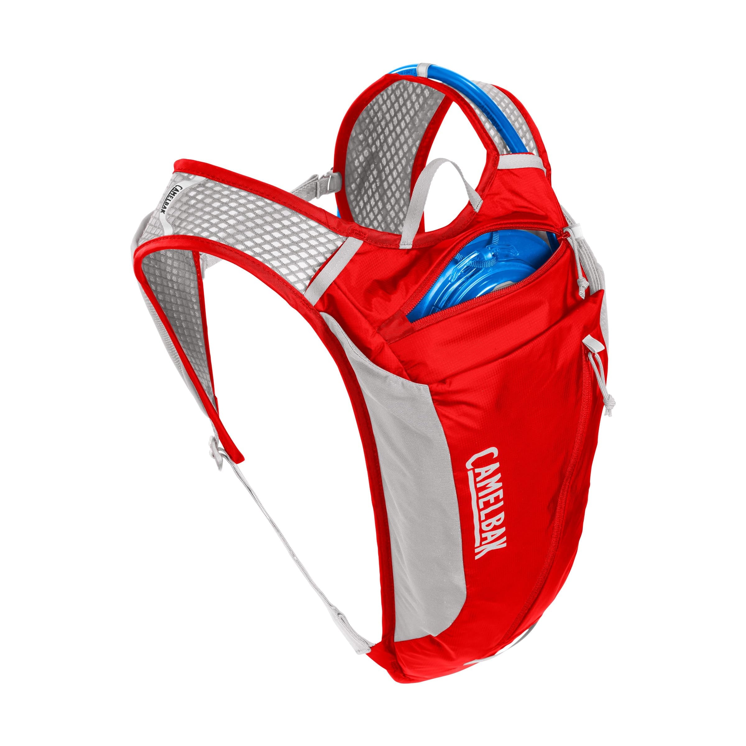 CamelBak Rogue Light 7 Hydration Backpack for Biking, Hiking, Festivals, Red DQ2T