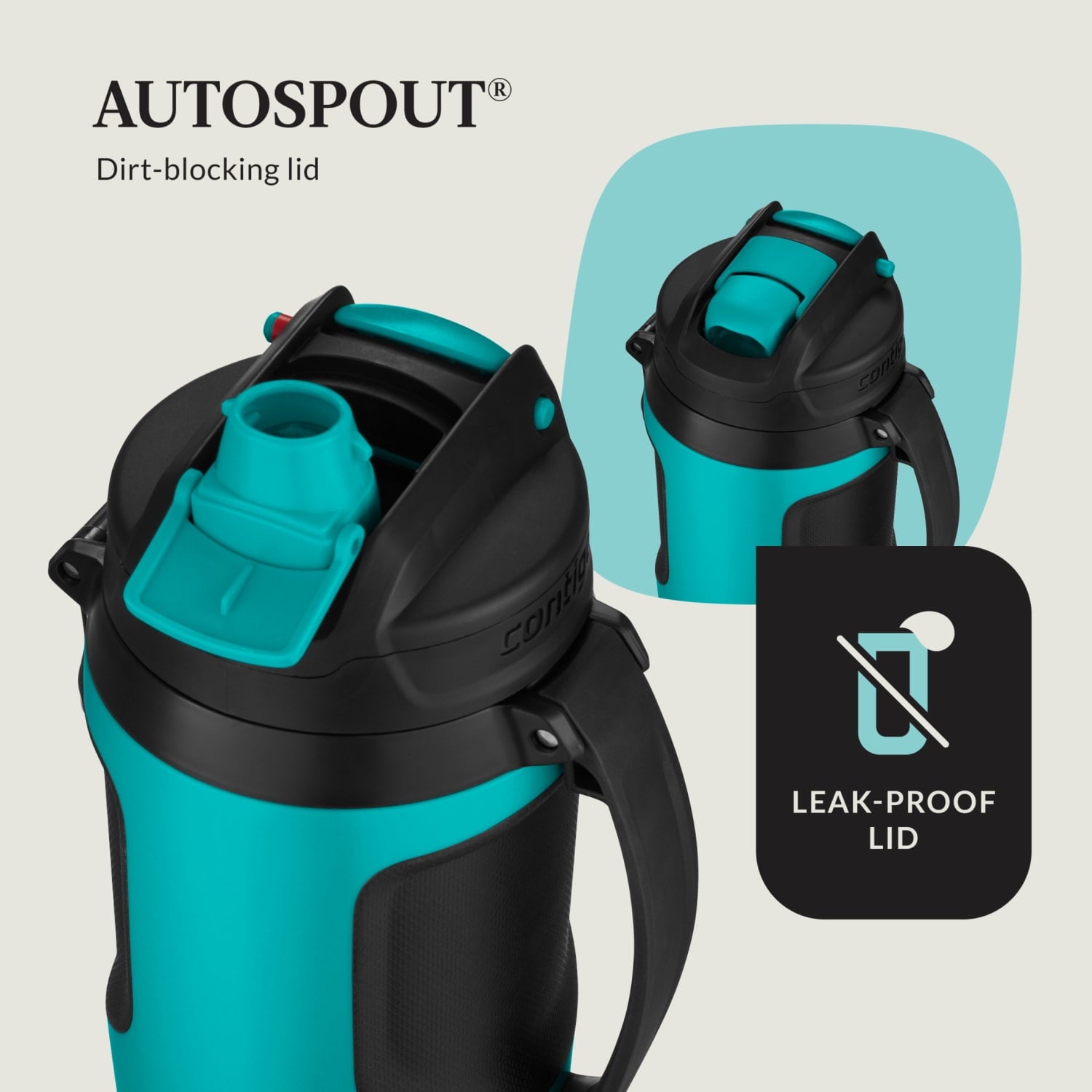 Contigo Fit Jug with AUTOSPOUT Lid, 64oz NL3S