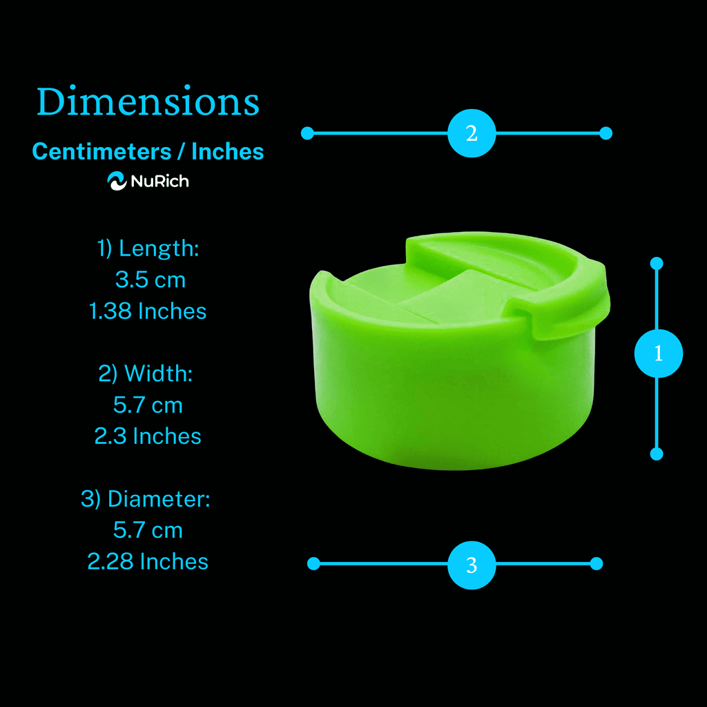 NuRich Hydro Wide Mouth Flip and Sip Replacement Coffee Lid or Cap Accessories Compatible with Hydroflask, Nalgene, and Many More Top Water Bottle Brands Sizes 12 16 18 20 32 40 64 Ounce L6KM