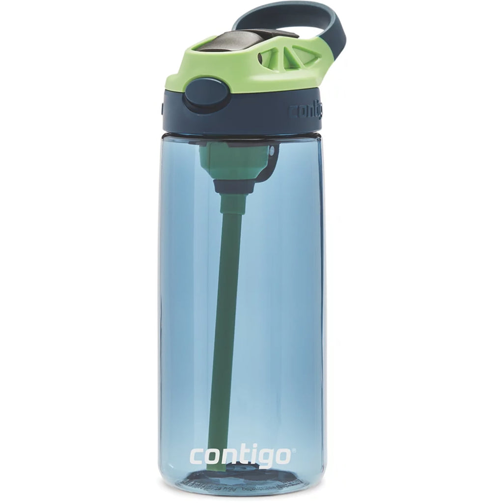 Contigo Kid's 20 oz. AutoSpout Straw Water Bottle - Juniper/Limelight QDOA