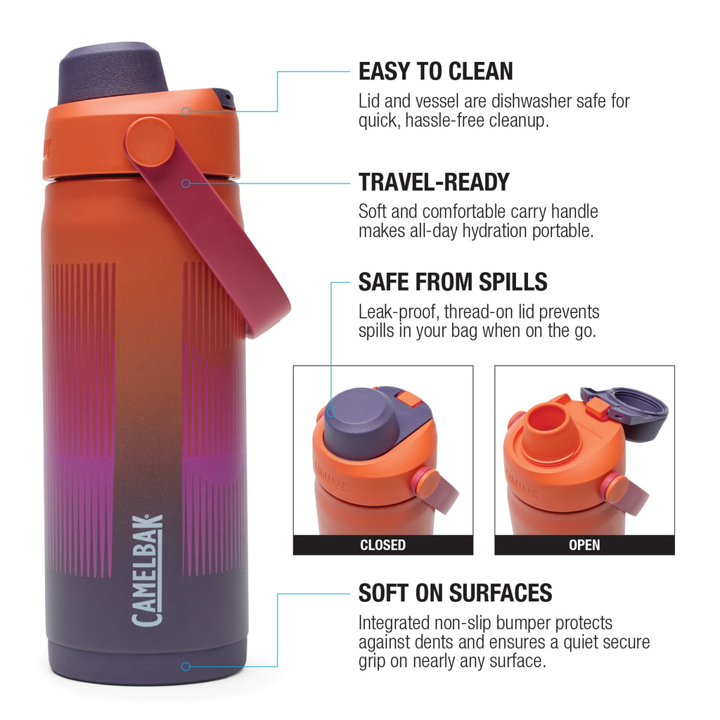Camelbak Thrive Chug 16oz Stainless Steel Bottle Misty Mountain IS4Y
