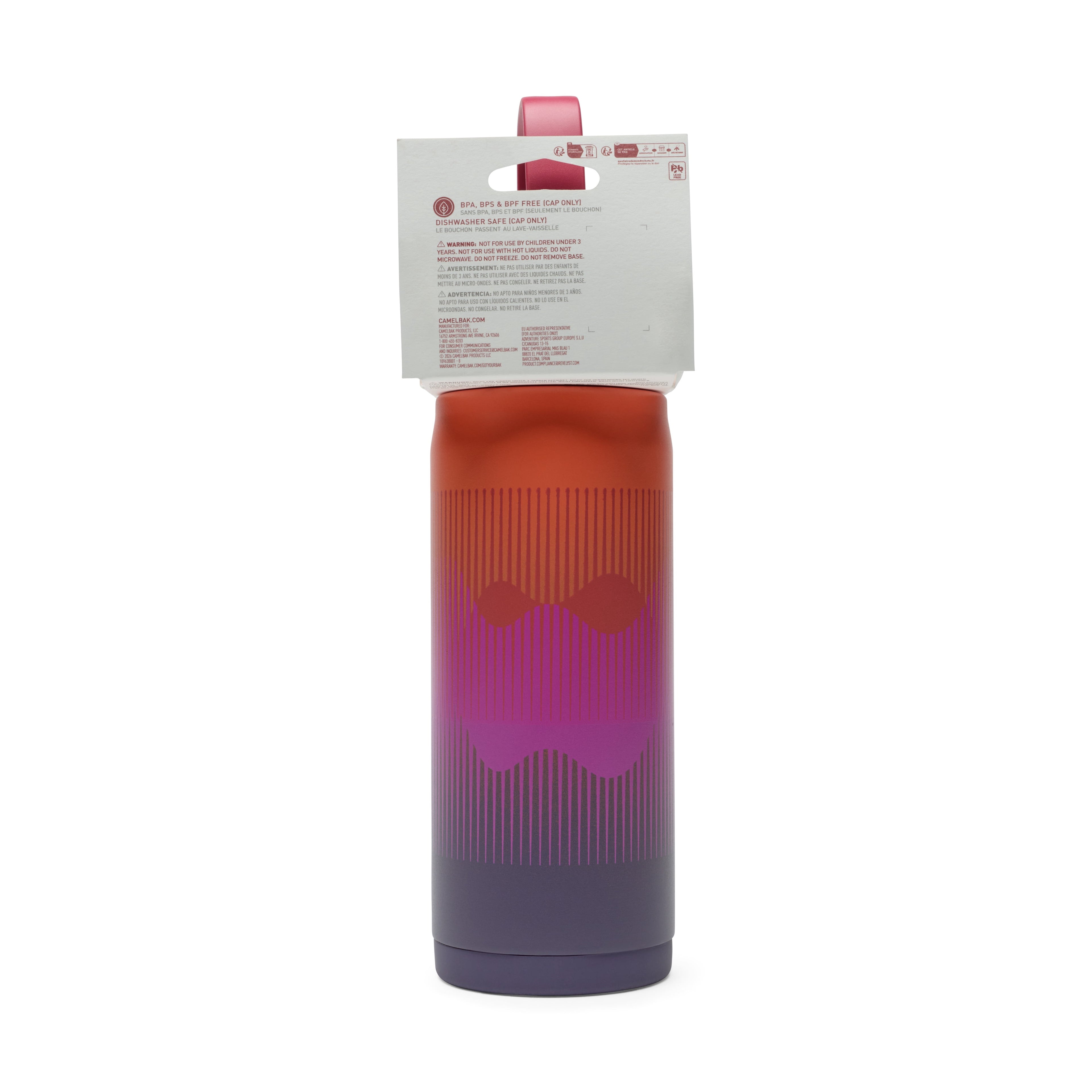 Camelbak Thrive Chug 16oz Stainless Steel Bottle Misty Mountain IS4Y