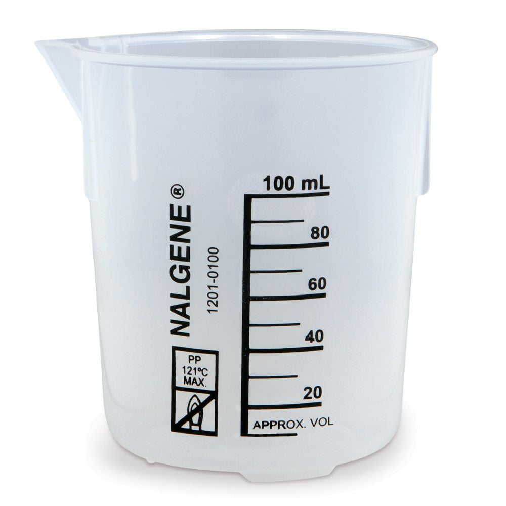 Nalgene Griffin Beaker, Low Form, Polypropylene, 100 Ml UR5L