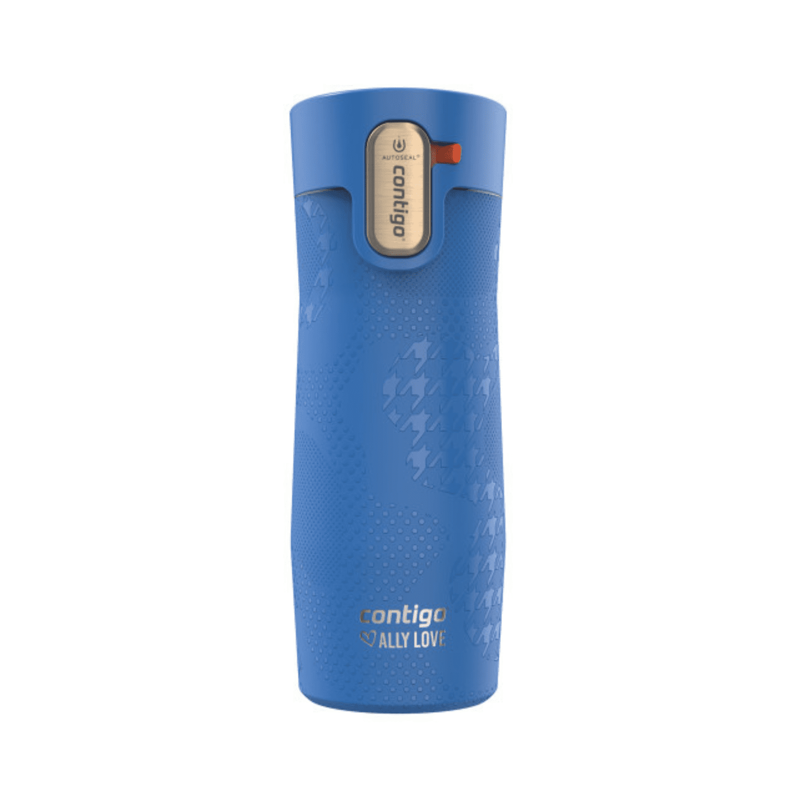 Contigo x Ally Love Autoseal West Loop Vacuum-Insulated Stainless Steel Travel Mug with Easy-Clean Lid, 16 oz, Stellar Jay I2FN