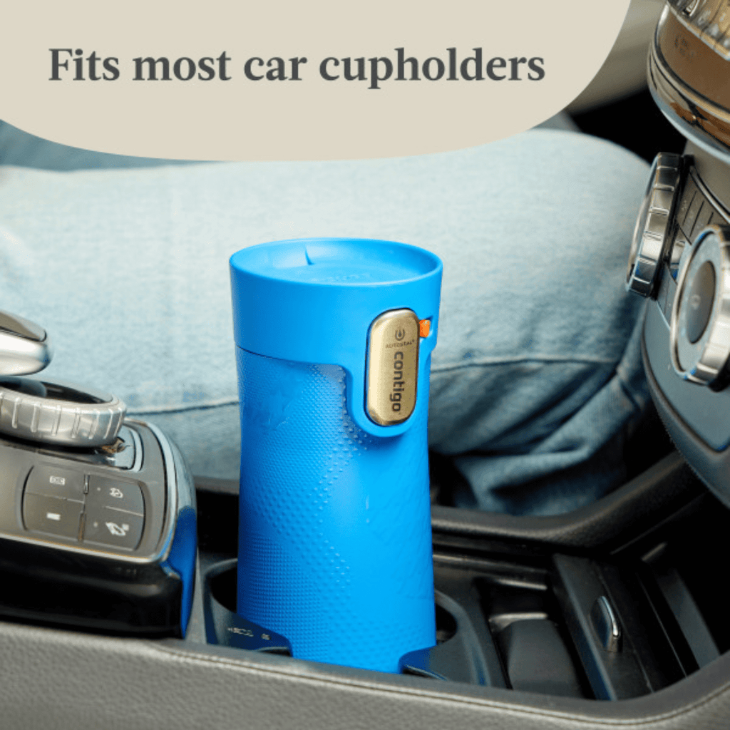 Contigo x Ally Love Autoseal West Loop Vacuum-Insulated Stainless Steel Travel Mug with Easy-Clean Lid, 16 oz, Stellar Jay I2FN