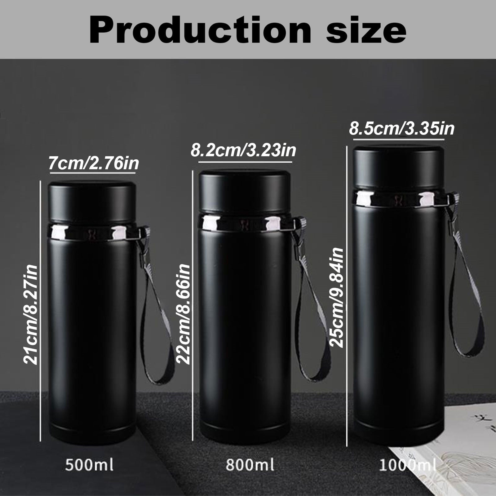 Clearance Items!Ymkly Office Supplies,Vacuum Cup,Water Bottle 32oz 27oz Insulated Stainless Water Bottle Leak Proof Water Flask Keeps Drink Cold And Hot Sport Outdoor La,Contigo Coffee Travel Mug GGXT