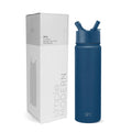 Simple Modern Water Bottle with Straw Lid Vacuum Insulated Stainless Steel Metal Thermos Bottles | Reusable Leak Proof BPA-Free Flask for School | Summit Collection | 22oz, Slumberland J1A4