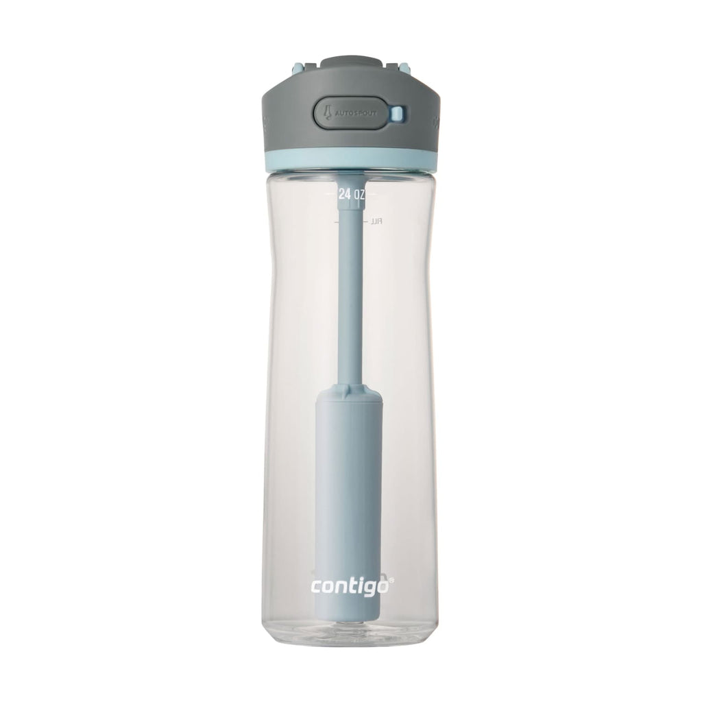 Contigo 24 oz. Wells Plastic Filter Water Bottle - Salt T7QE