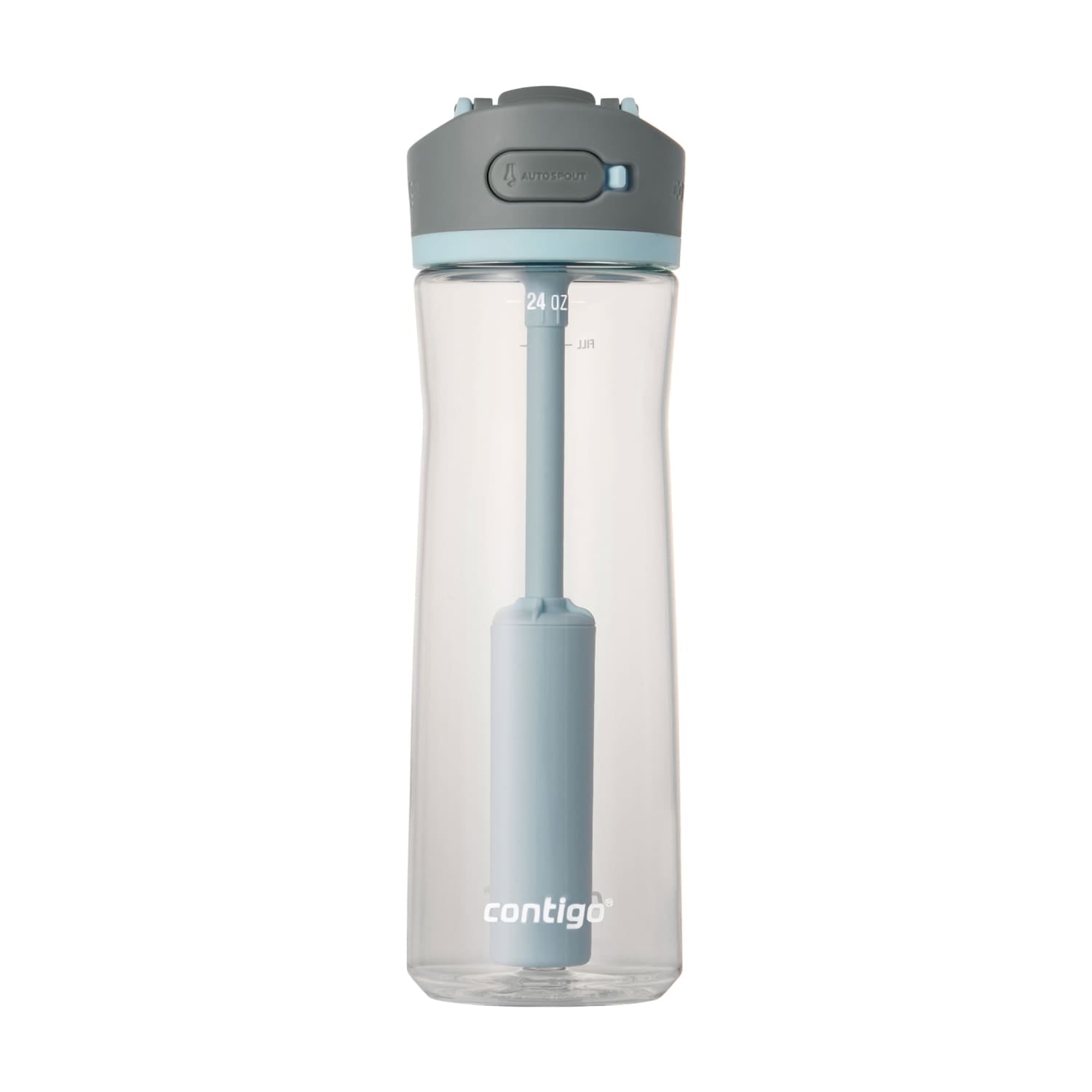 Contigo 24 oz. Wells Plastic Filter Water Bottle - Salt T7QE