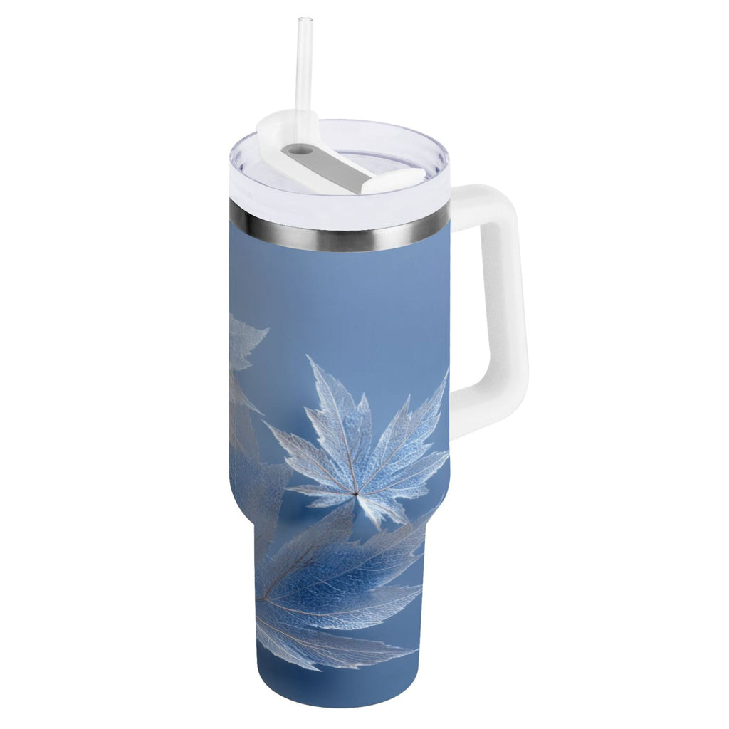 30 oz Insulated Stainless Steel Tumbler Double Wall Stainless Steel Tumbler with 2-Way Drinking Glass Mapleleaves UQIV