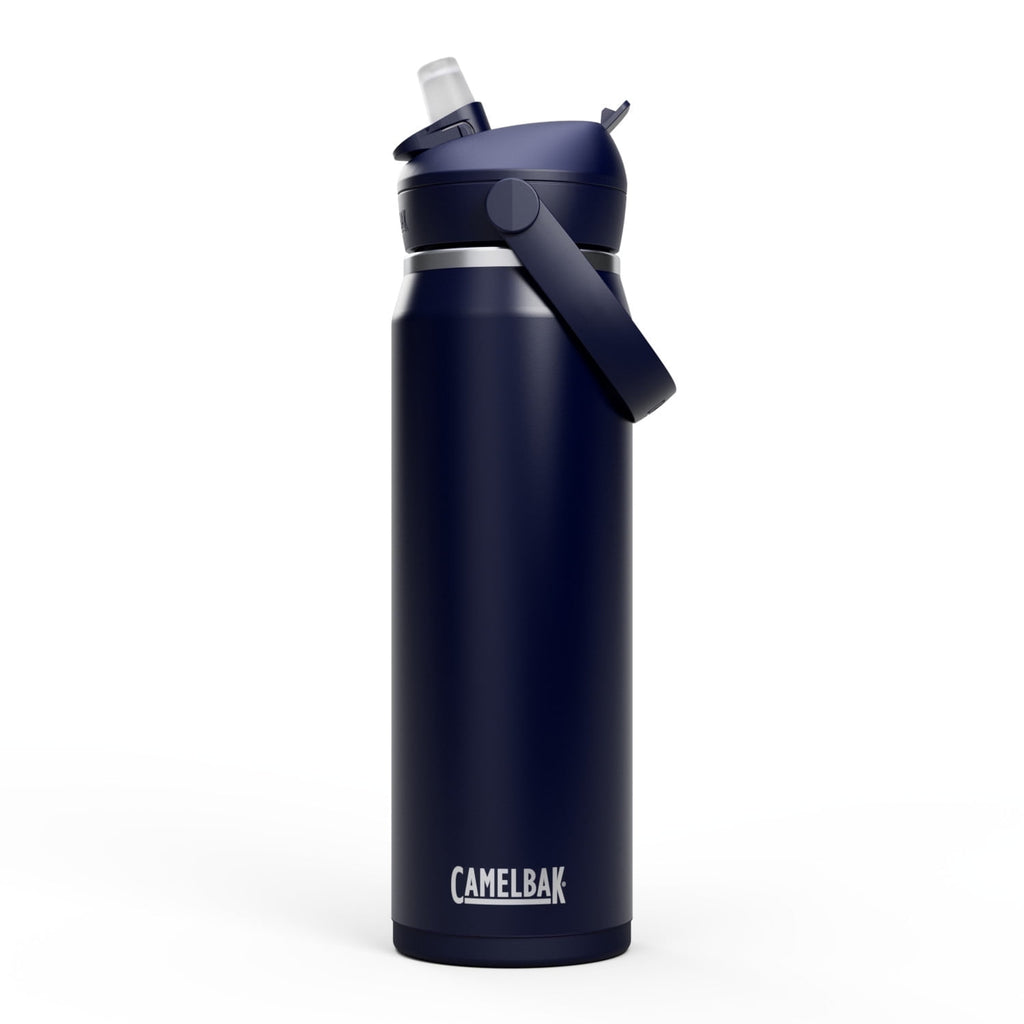 CamelBak Thrive™ Flip Straw Insulated Stainless Steel Water Bottle, 25 oz, Navy 1GVN