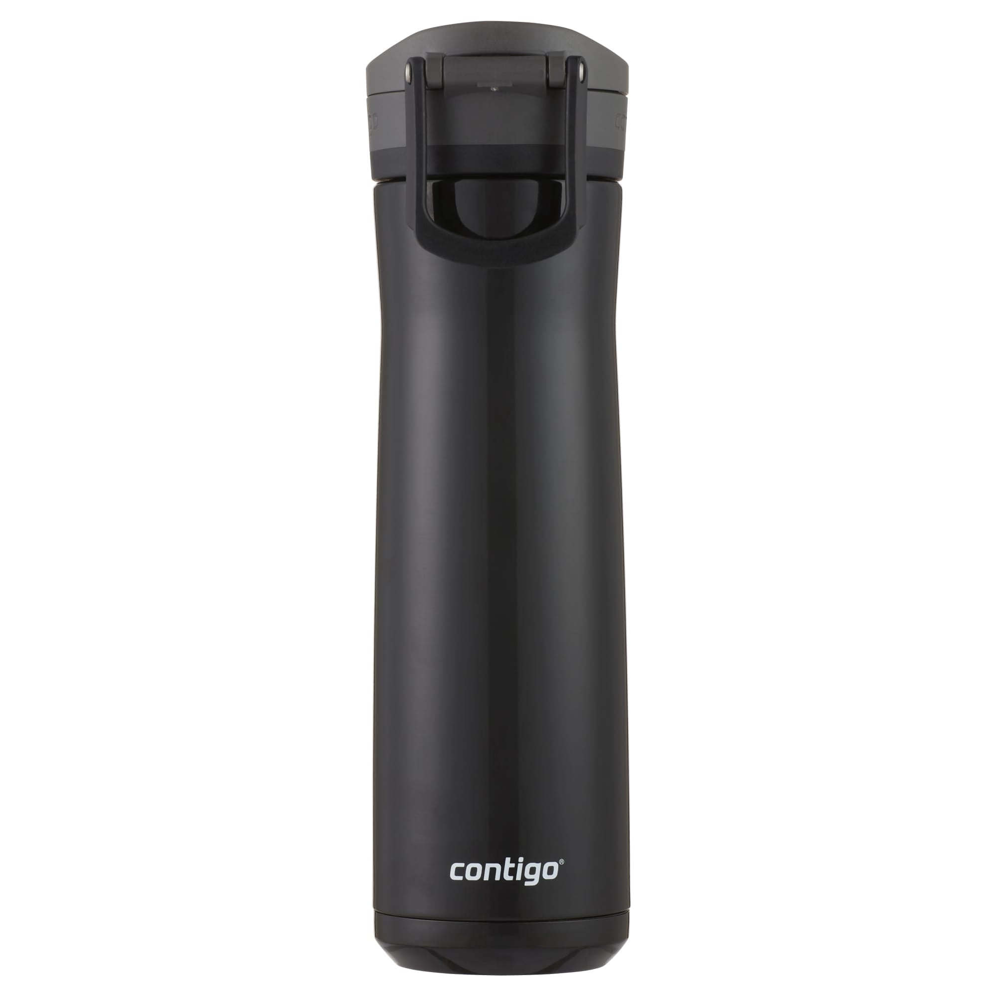 Contigo Jackson Chill  Bundle 2 Water Bottles Black 24oz and Pink  20oz with Autopop Lid QT0T