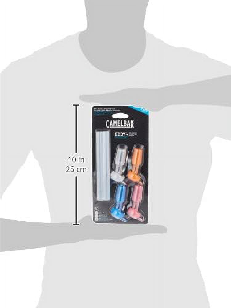 CamelBak eddy+ Kids 4-pack, Bite Valve &amp; Straws, Multi Color D7YT