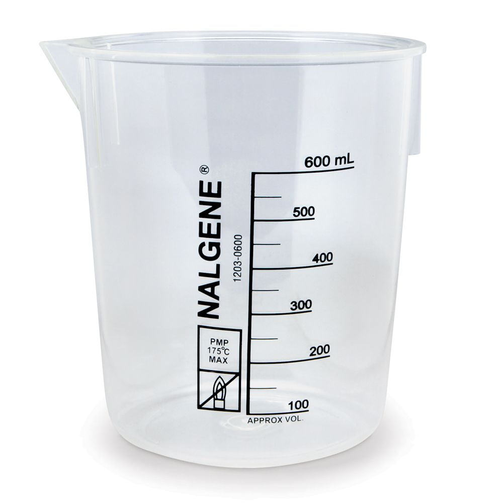 Nalgene Griffin Beaker, Low Form, Polymethylpentene, 600 Ml A4ZX