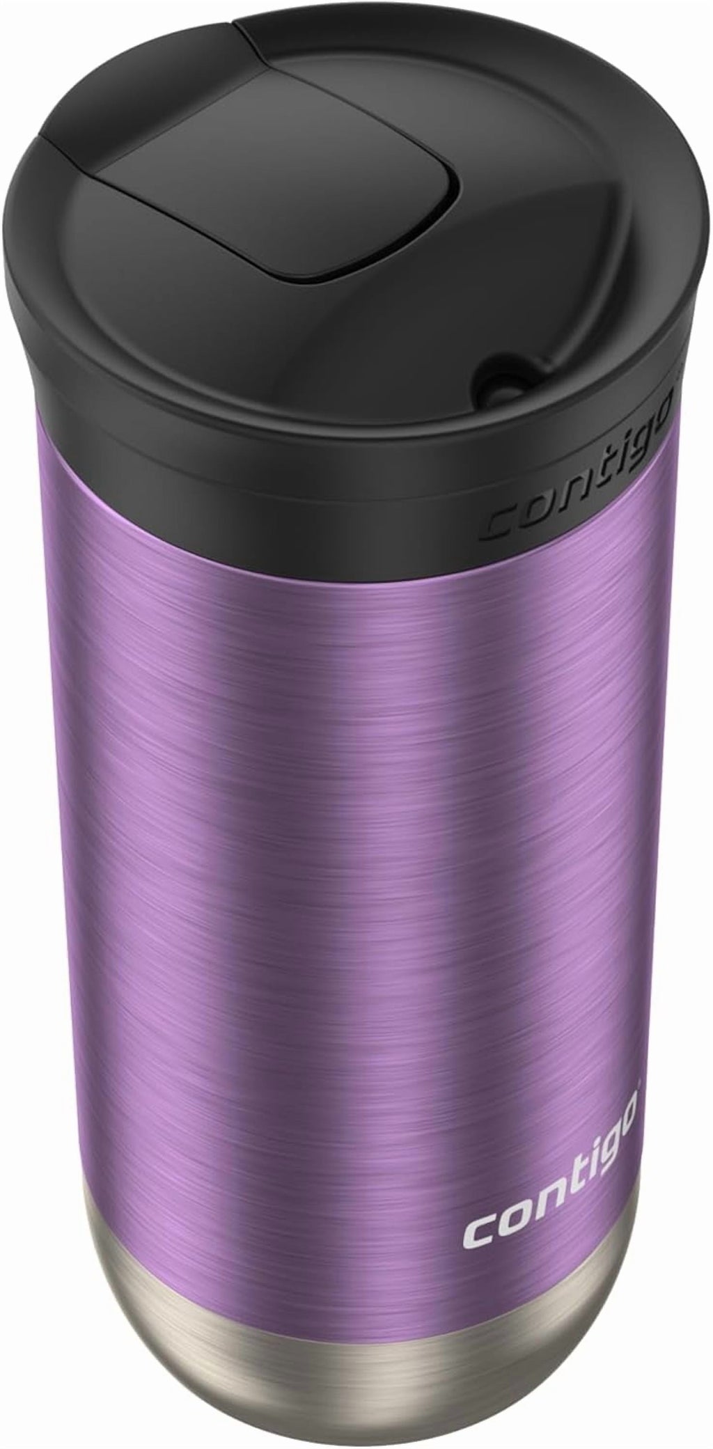 Contigo Huron SnapSeal Insulated Travel Tumbler, Purple Panzy Color 16 oz (473 mL) DFZ9