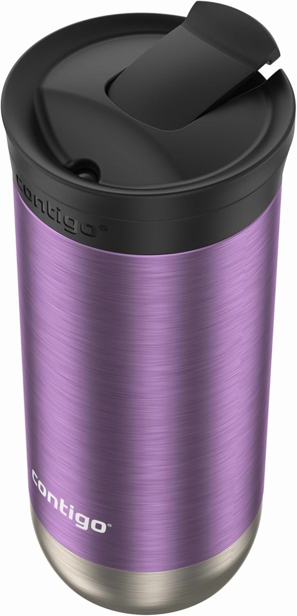 Contigo Huron SnapSeal Insulated Travel Tumbler, Purple Panzy Color 16 oz (473 mL) DFZ9