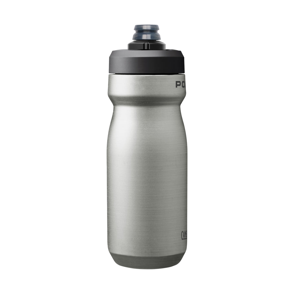 CamelBak Podium 18oz Insulated Stainless Steel Bike Water Bottle, Stainless 1GMG