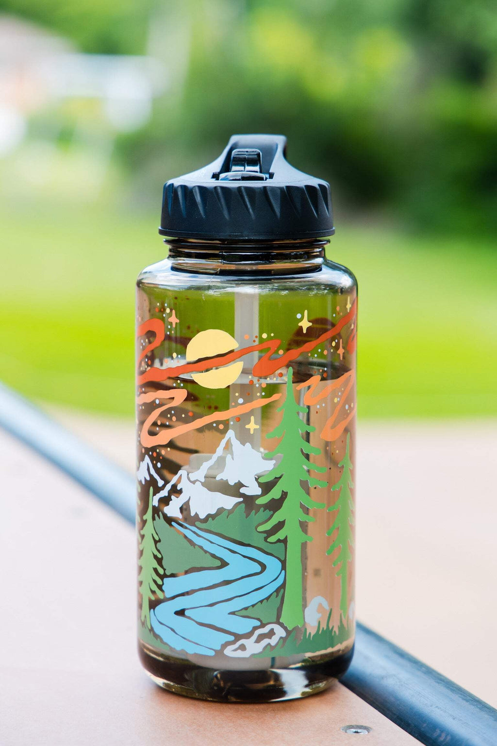 Epic Water Filters Nalgene OG Sustain Tritan USA Made Water Bottle and 75 Gallon Filter - Removes 99.99% of Water Impurities, 32oz, Atomic Child Special Edition MX89