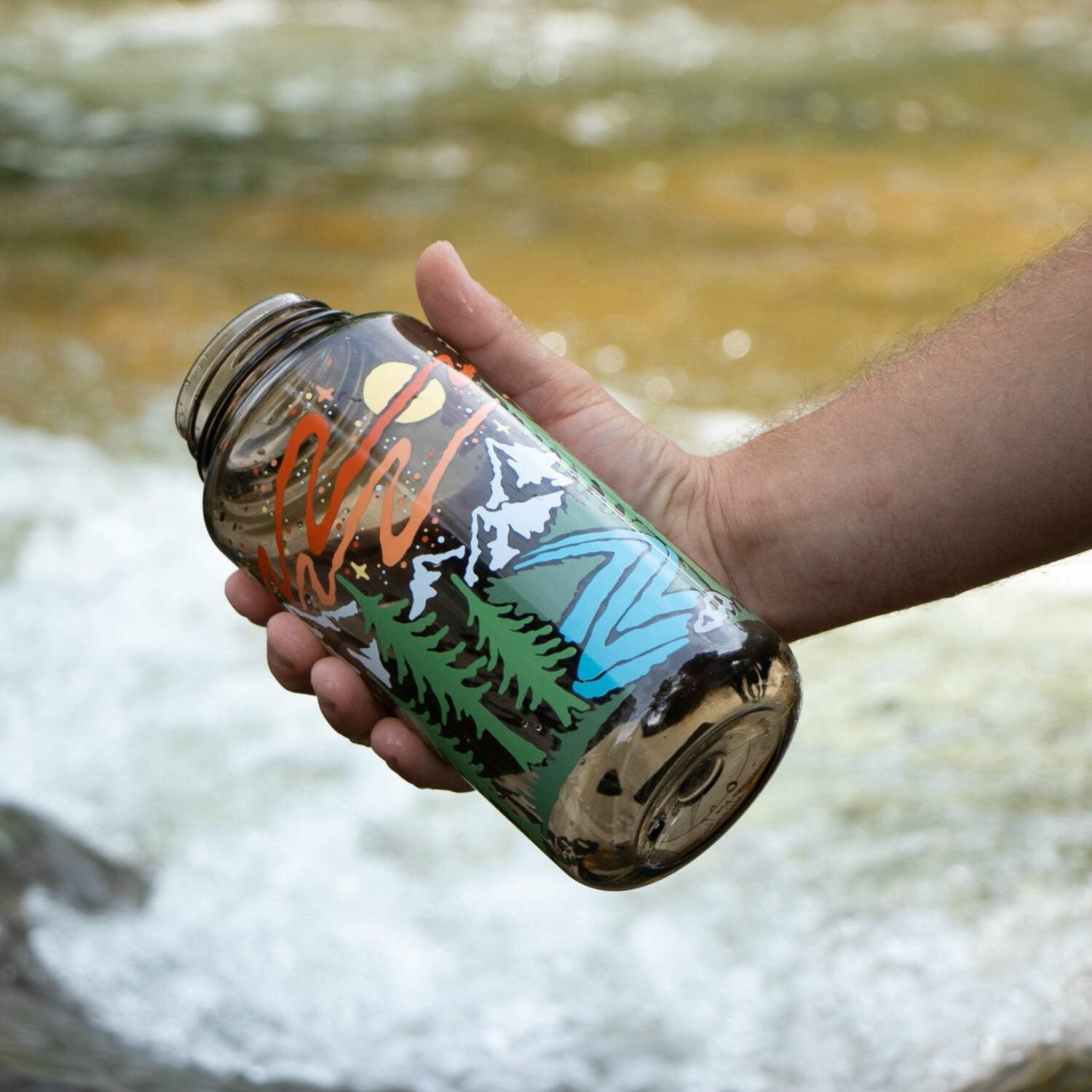 Epic Water Filters Nalgene OG Sustain Tritan USA Made Water Bottle and 75 Gallon Filter - Removes 99.99% of Water Impurities, 32oz, Atomic Child Special Edition MX89