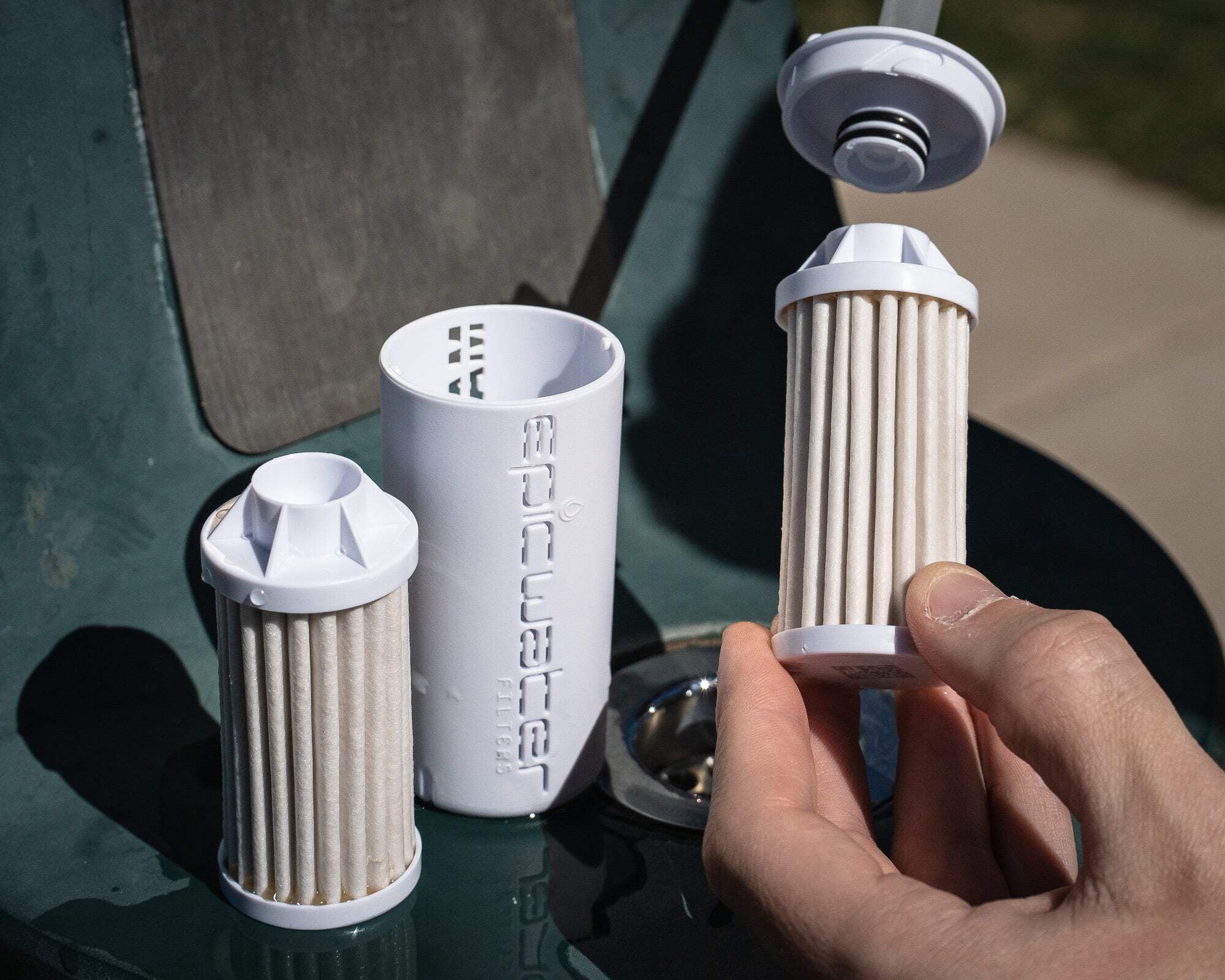 Epic Water Filters Nalgene OG Sustain Tritan USA Made Water Bottle and 75 Gallon Filter - Removes 99.99% of Water Impurities, 32oz, Atomic Child Special Edition MX89