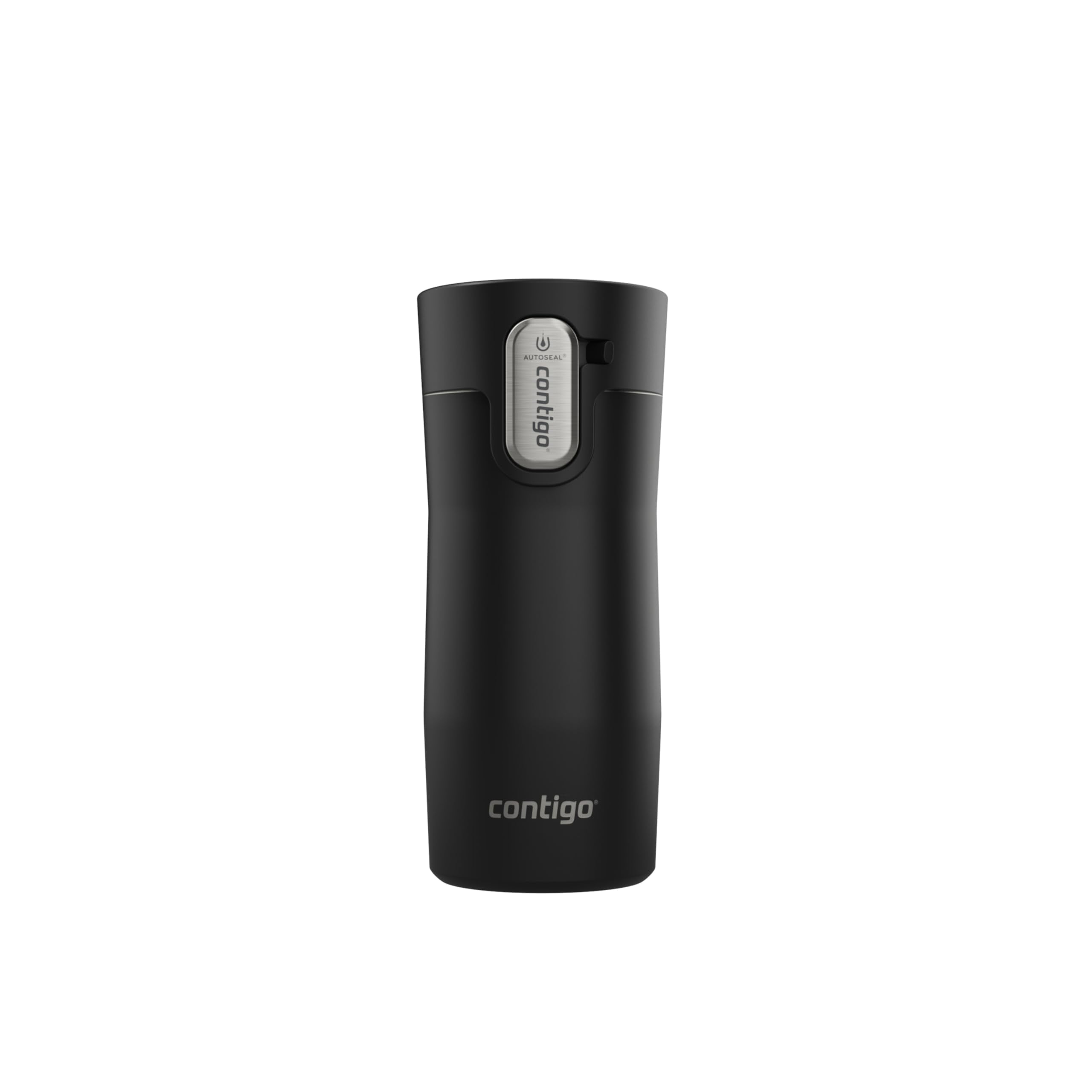 Contigo AUTOSEAL West Loop Vacuum-Insulated Stainless Steel Travel Mug with Easy-Clean Lid, 12oz, Matte Black 3EWJ