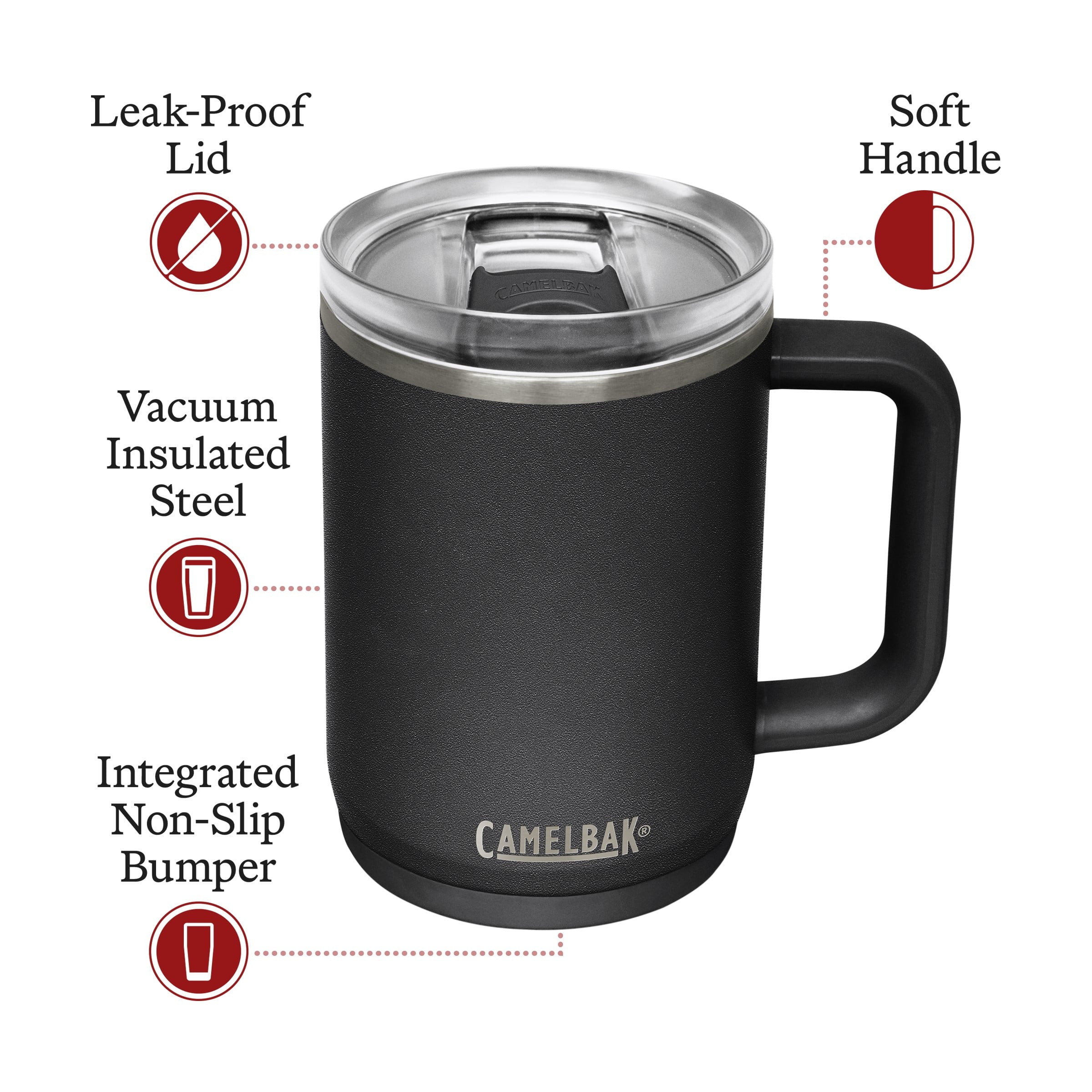 CamelBak Thrive™ Insulated Stainless Steel Mug 16oz, Black Z104