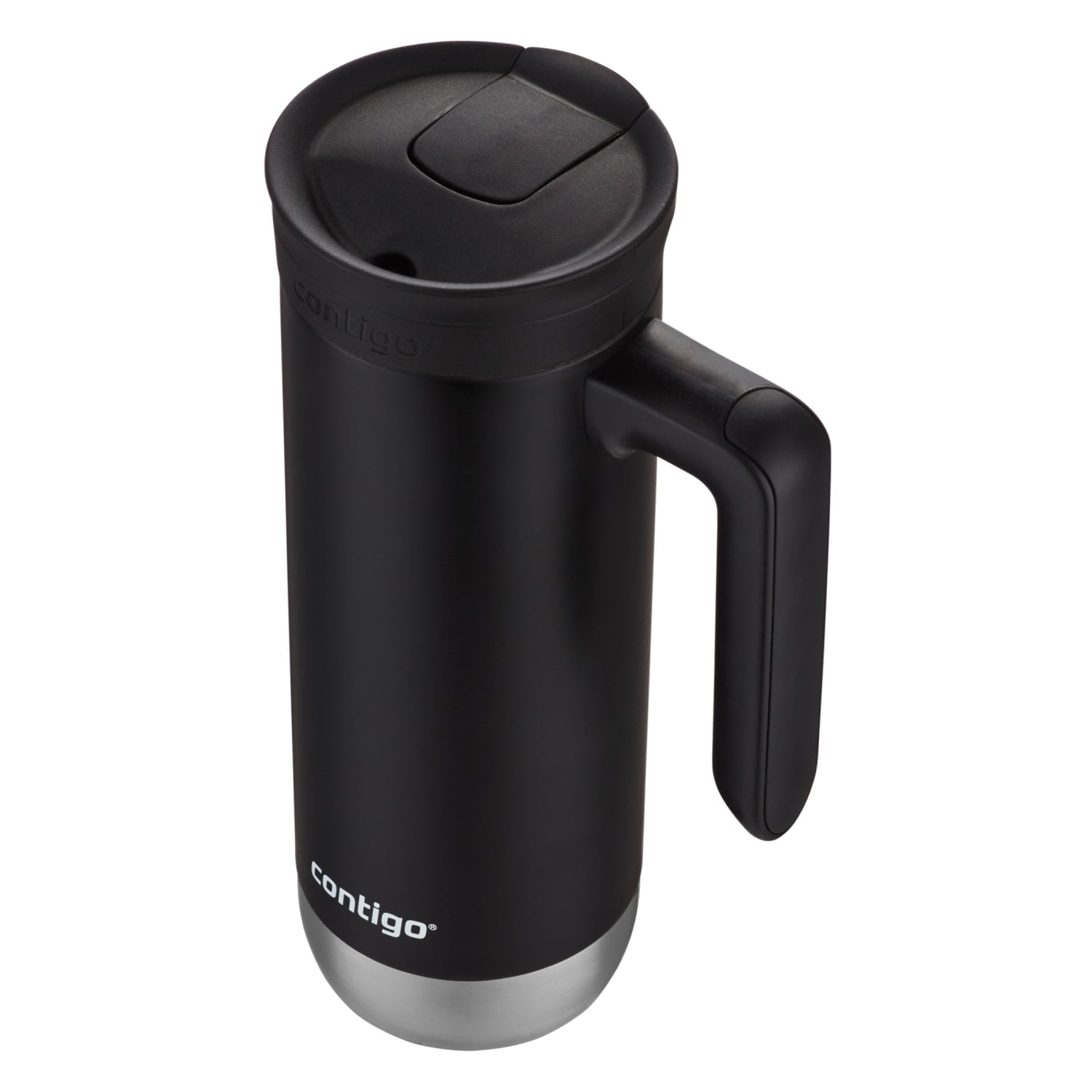 Contigo Huron 2.0 Stainless Steel Travel Mug with SNAPSEAL Lid and Handle in Black, 20 fl oz. CMXW