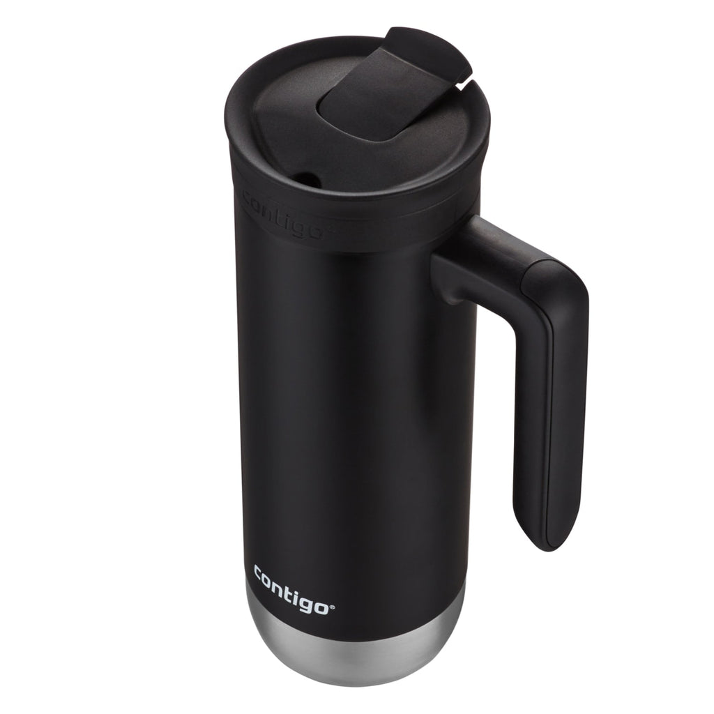Contigo Huron 2.0 Stainless Steel Travel Mug with SNAPSEAL Lid and Handle in Black, 20 fl oz. CMXW