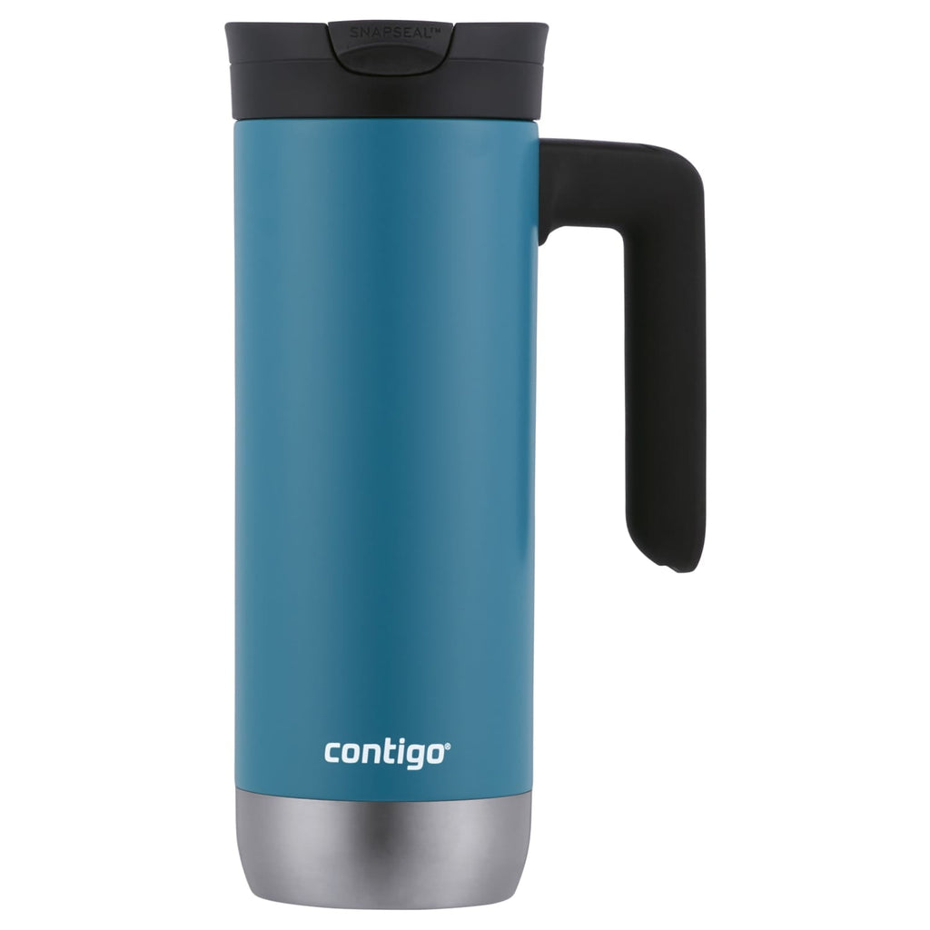 Contigo Huron 2.0 Stainless Steel Travel Mug with SNAPSEAL Lid and Handle in Black, 20 fl oz. CMXW