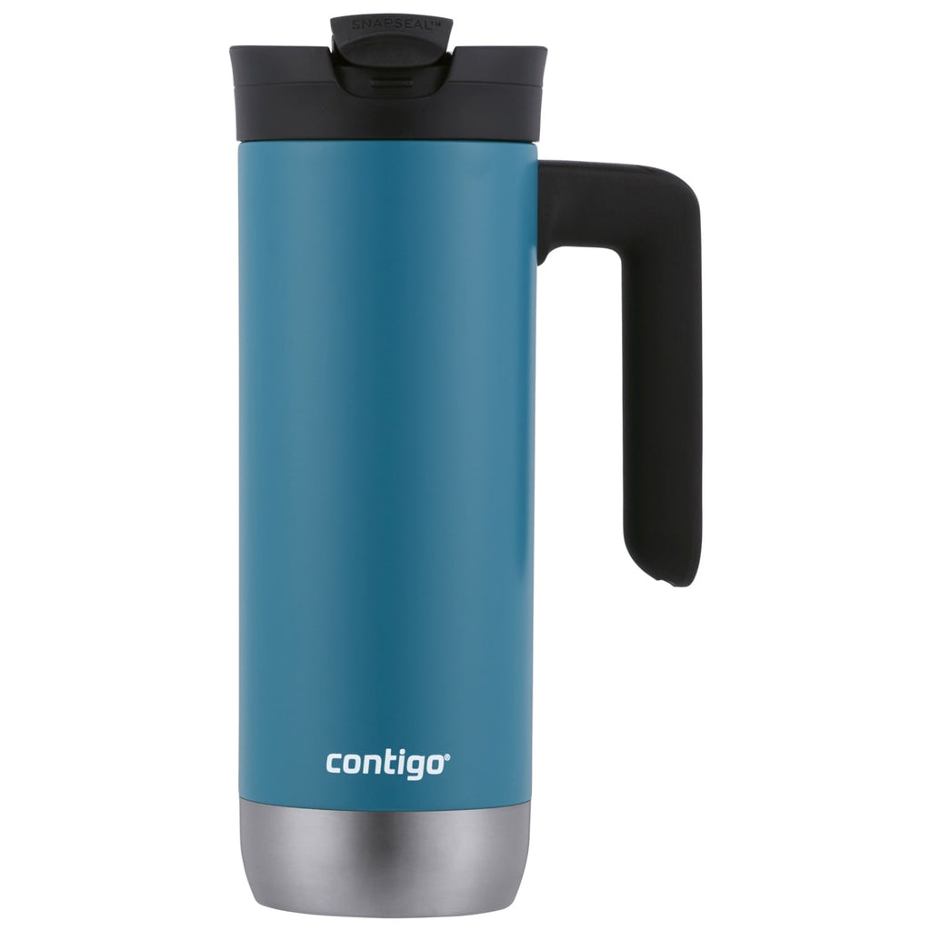 Contigo Huron 2.0 Stainless Steel Travel Mug with SNAPSEAL Lid and Handle in Black, 20 fl oz. CMXW