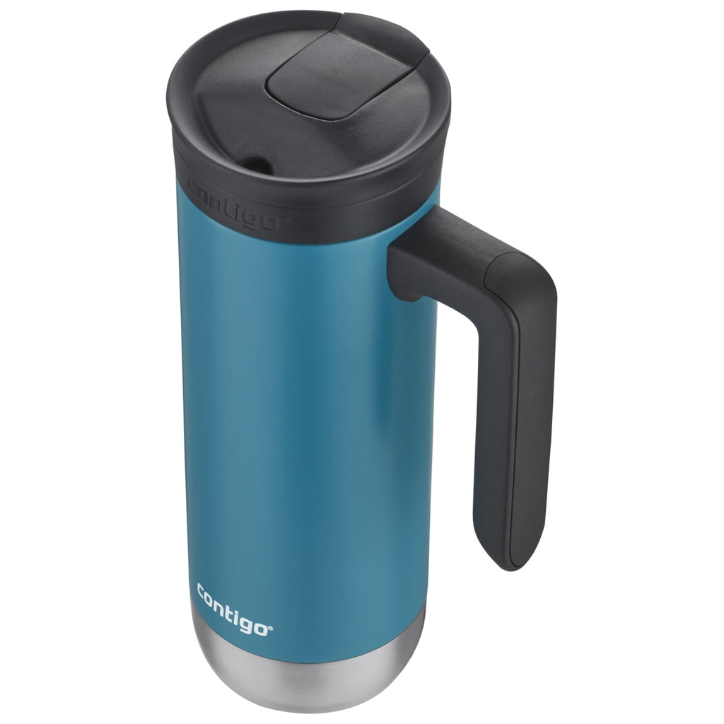 Contigo Huron 2.0 Stainless Steel Travel Mug with SNAPSEAL Lid and Handle in Black, 20 fl oz. CMXW