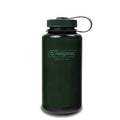Nalgene Monochrome BPA-Free Recycled Reusable Water Bottle for Backpacking, Hiking, Gym - 32 oz Shatterproof Jade 4GA3