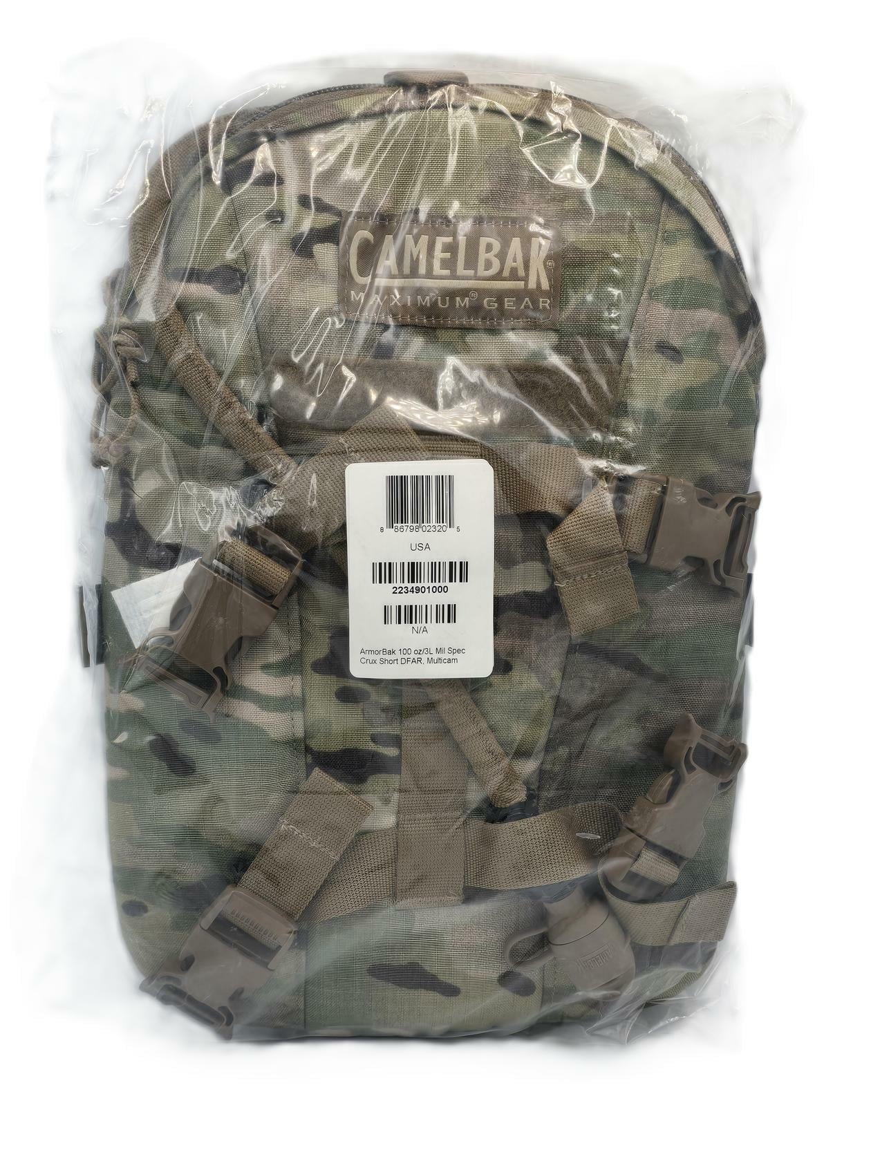 CamelBak Maximum Gear ArmorBak Military Spec Crux Short DFAR, Multicam 3W1Y