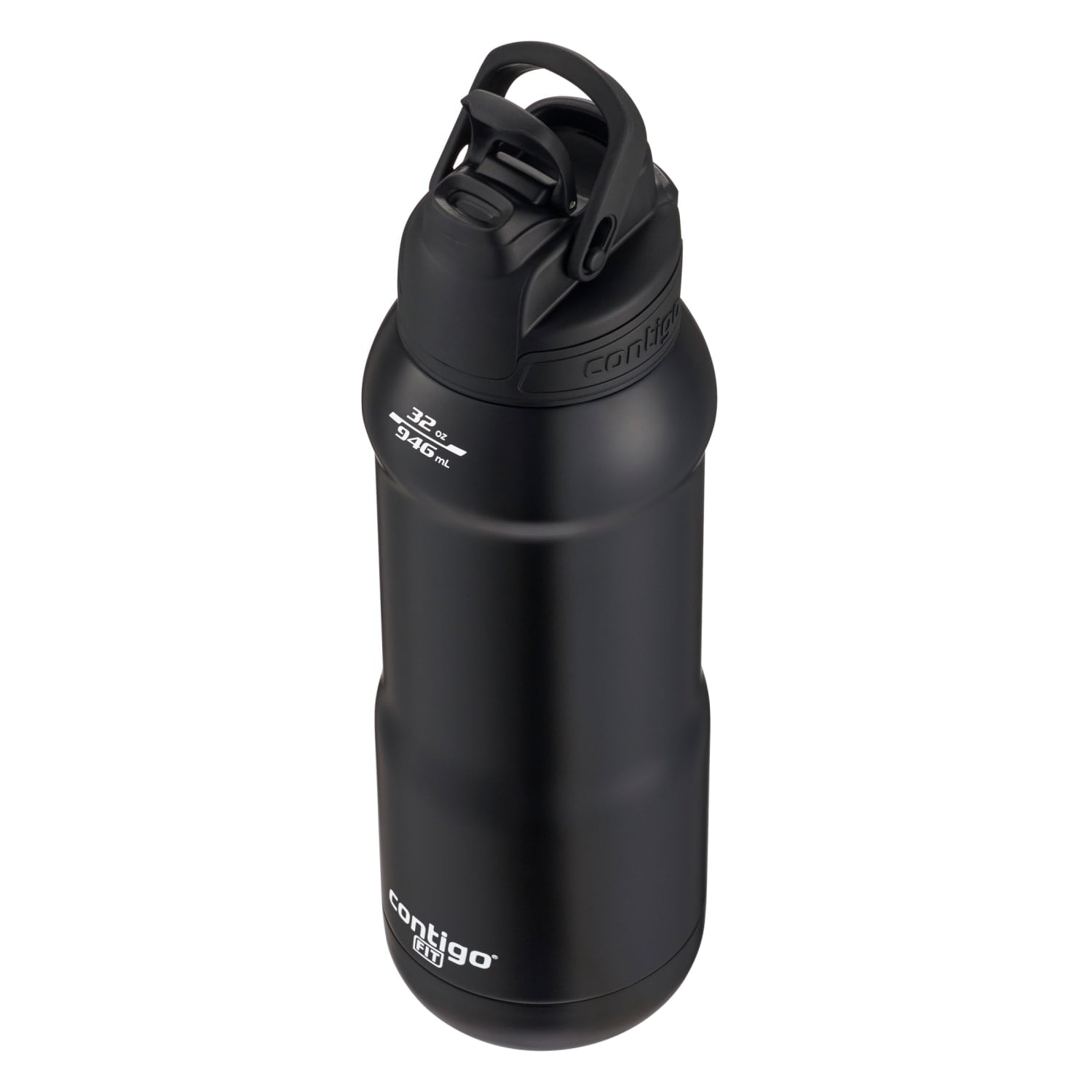 Contigo Fit Stainless Steel AUTOSPOUT Water Bottle with Straw, Blue Amp, 32 fl oz. OHX0