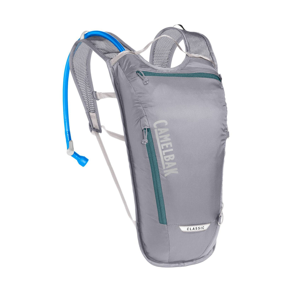 CamelBak Classic 70oz Light Bike Hydration Pack, Gunmetal/Hydro 7OCM
