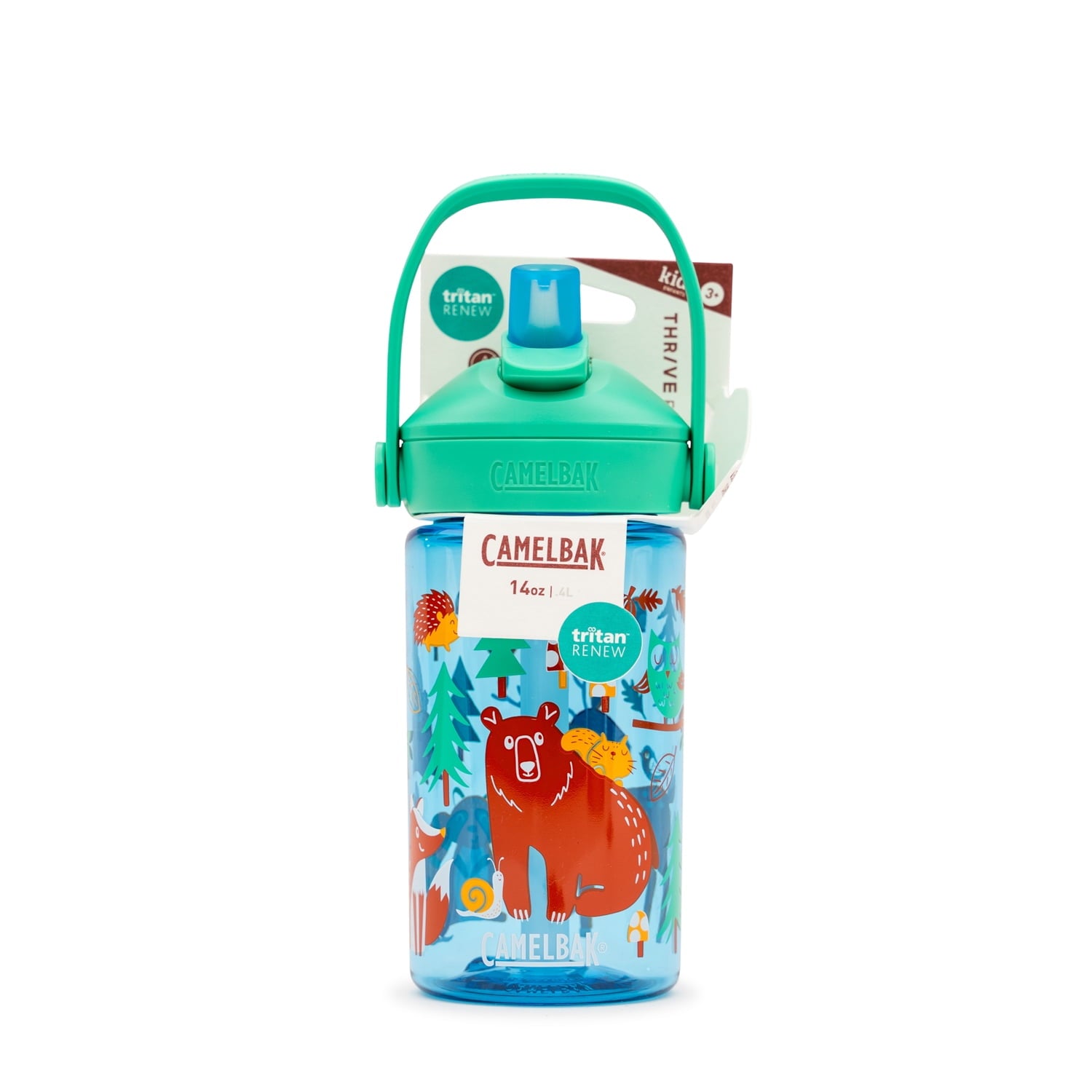 Camelbak Thrive™ Flip Straw Kids 14oz Bottle, Friendly Forest R8B7