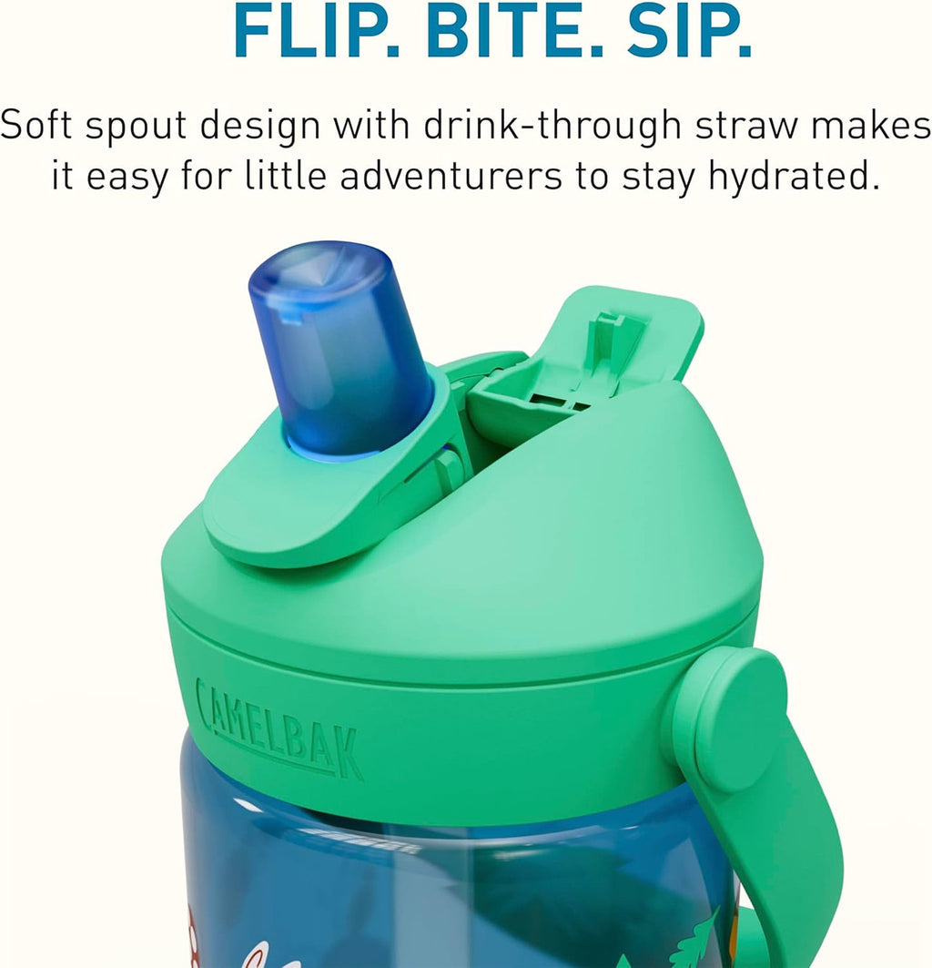 Camelbak Thrive™ Flip Straw Kids 14oz Bottle, Friendly Forest R8B7