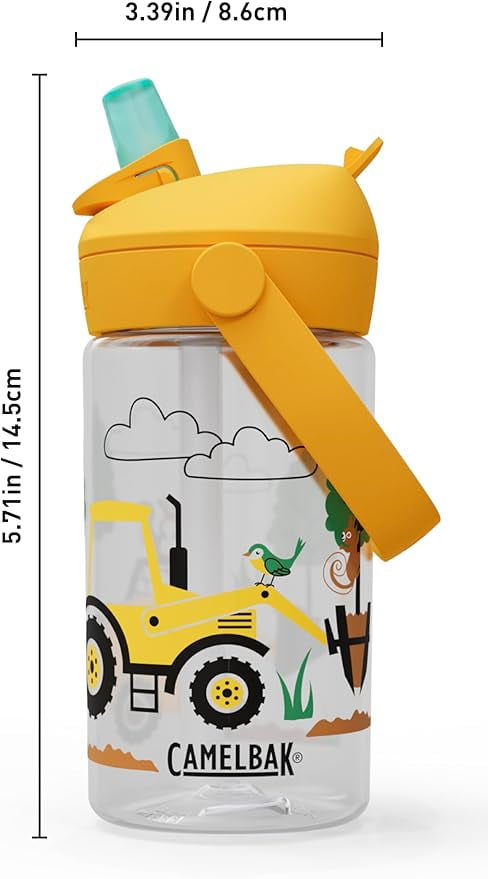 Camelbak Thrive™ Flip Straw Kids 14oz Bottle, Friendly Forest R8B7