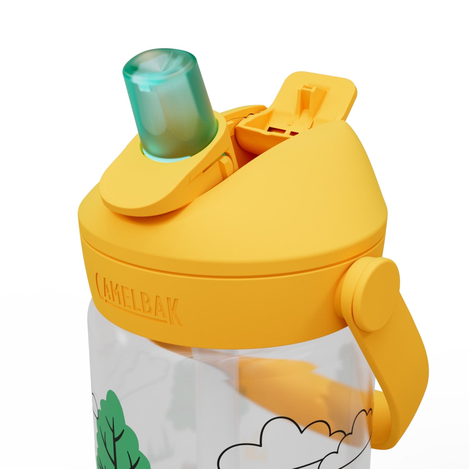 Camelbak Thrive™ Flip Straw Kids 14oz Bottle, Friendly Forest R8B7