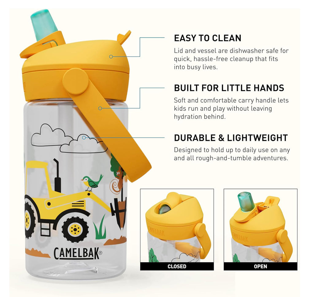Camelbak Thrive™ Flip Straw Kids 14oz Bottle, Friendly Forest R8B7