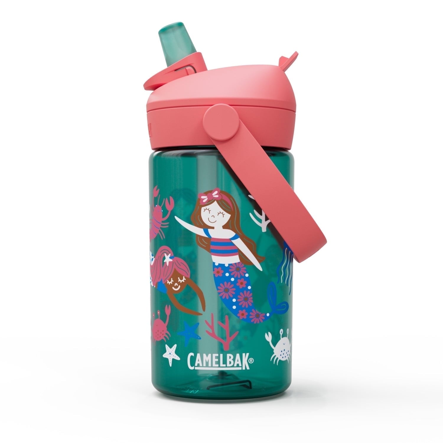 Camelbak Thrive™ Flip Straw Kids 14oz Bottle, Friendly Forest R8B7